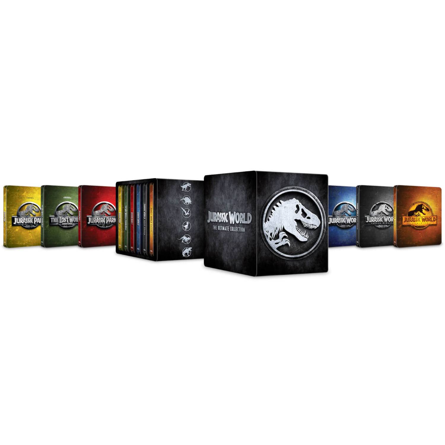 Jurassic World Ultimate Exclusive Steelbook Collection 4K Ultra HD
