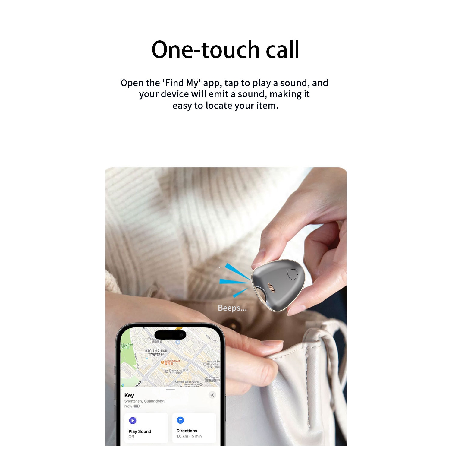 Localisateur d'écran, alarme intelligente, appareil Bluetooth bidirectionnel anti-perte, étanche, longue autonomie. Dispositif anti-perte pour