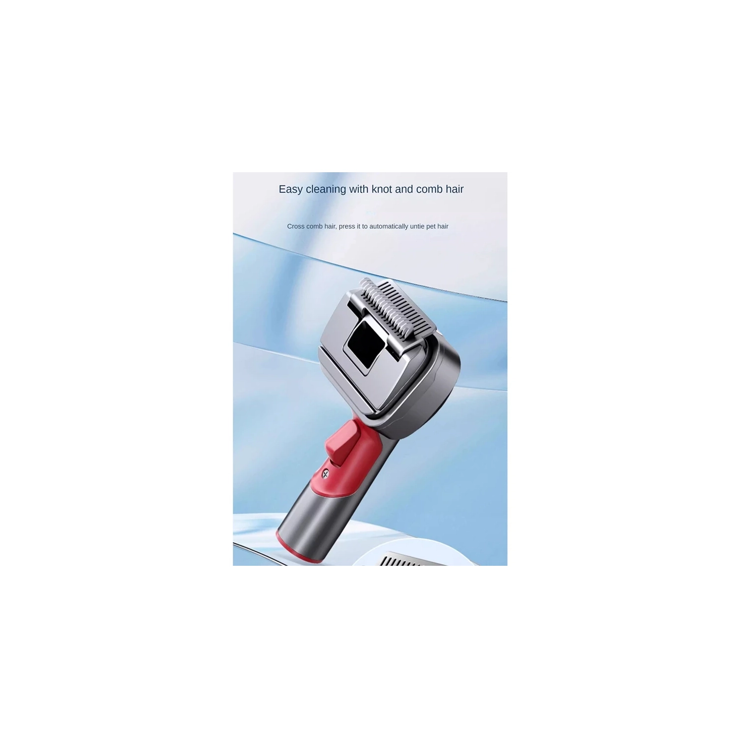 Pet Dog Hair Brush Vacuum Attachment Pet Grooming Kit Suitable For Dyson V15 V11 V10 V8 V7 Pet Hair Removal Tool