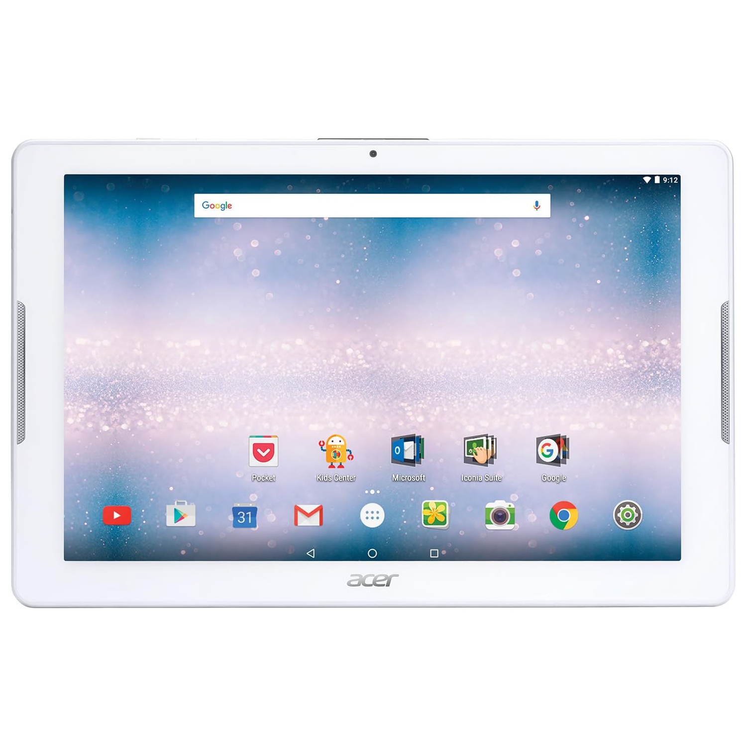 Refurbished Acer Iconia One 10 B3-A30, 10.1 Tablet (1GB RAM, 32GB Storage, Android 6.0) - Marble White