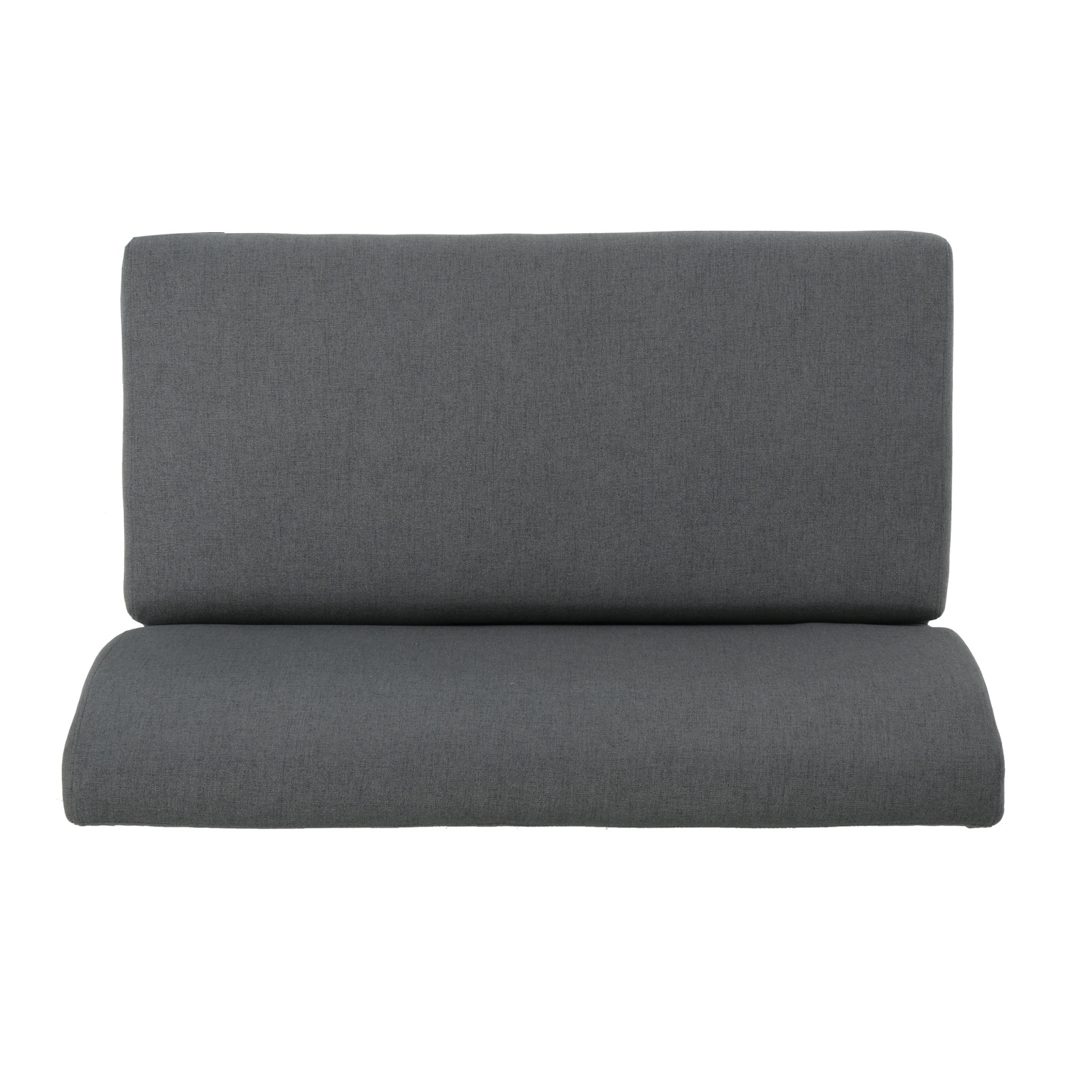 Causeuse moderne avec rangement et pattes en bois