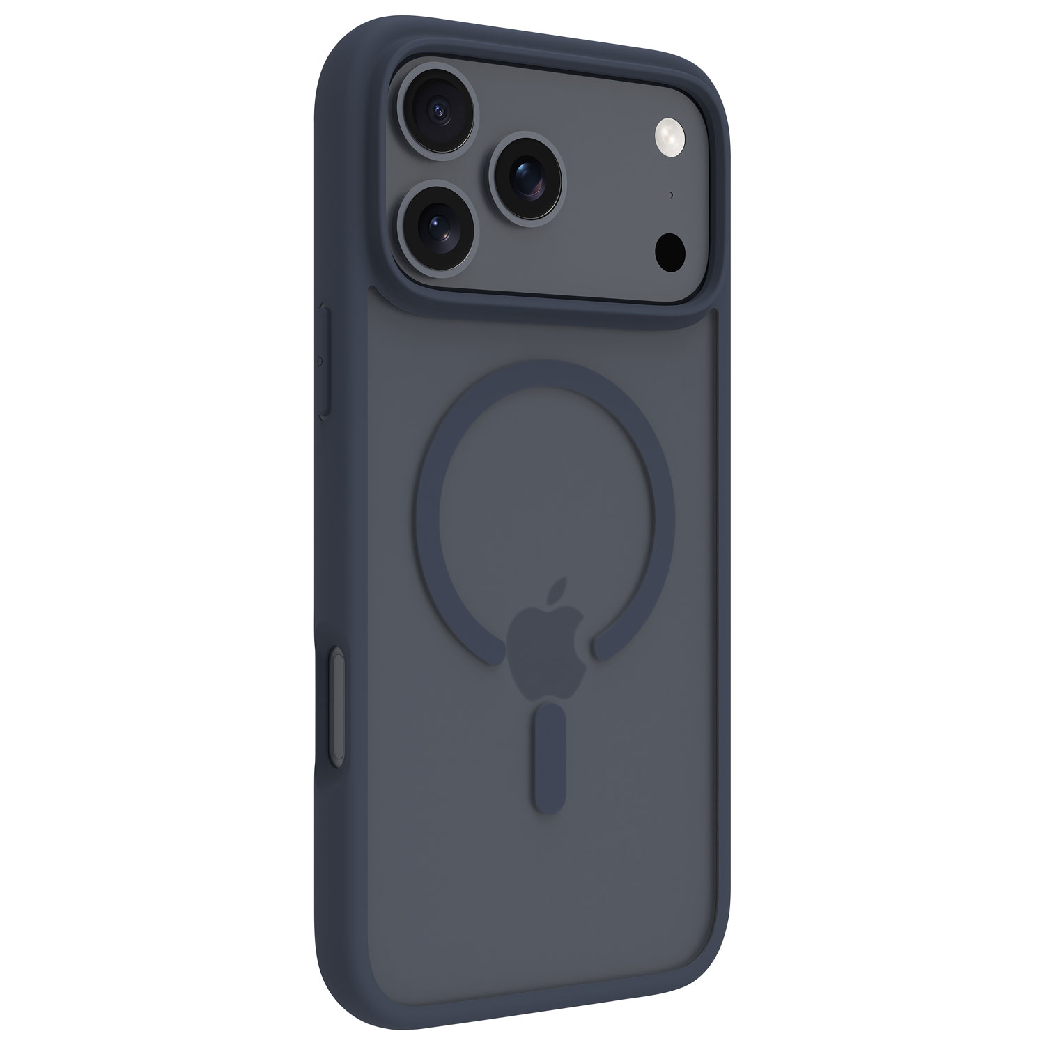 Étui rigide ajusté Grenen de Dbramante1928 avec MagSafe pour iPhone 17 Pro Max - Bleu marine