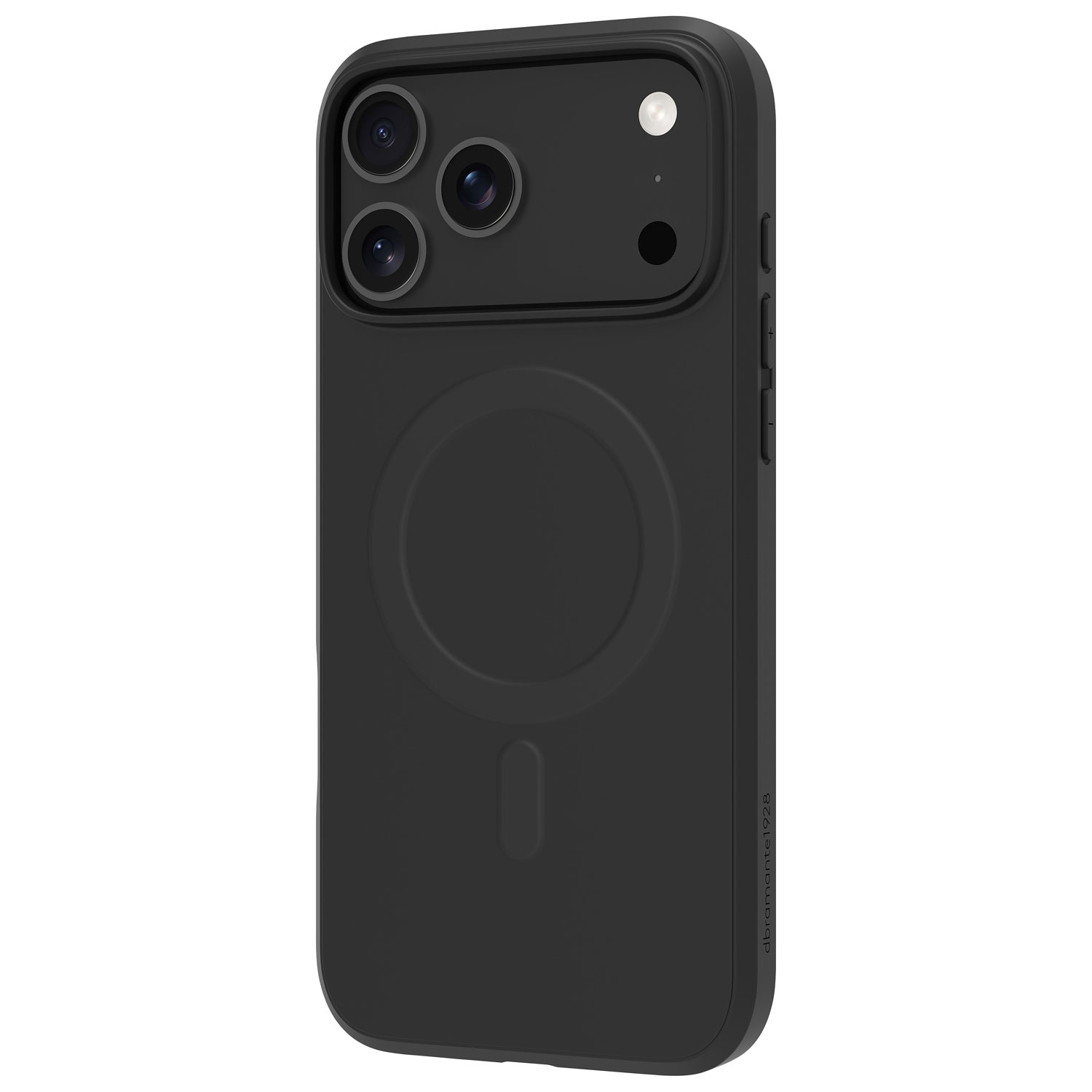 dbramante1928 Greenland Pro Fitted Soft Shell Case with MagSafe for iPhone 17 Pro Max - Black