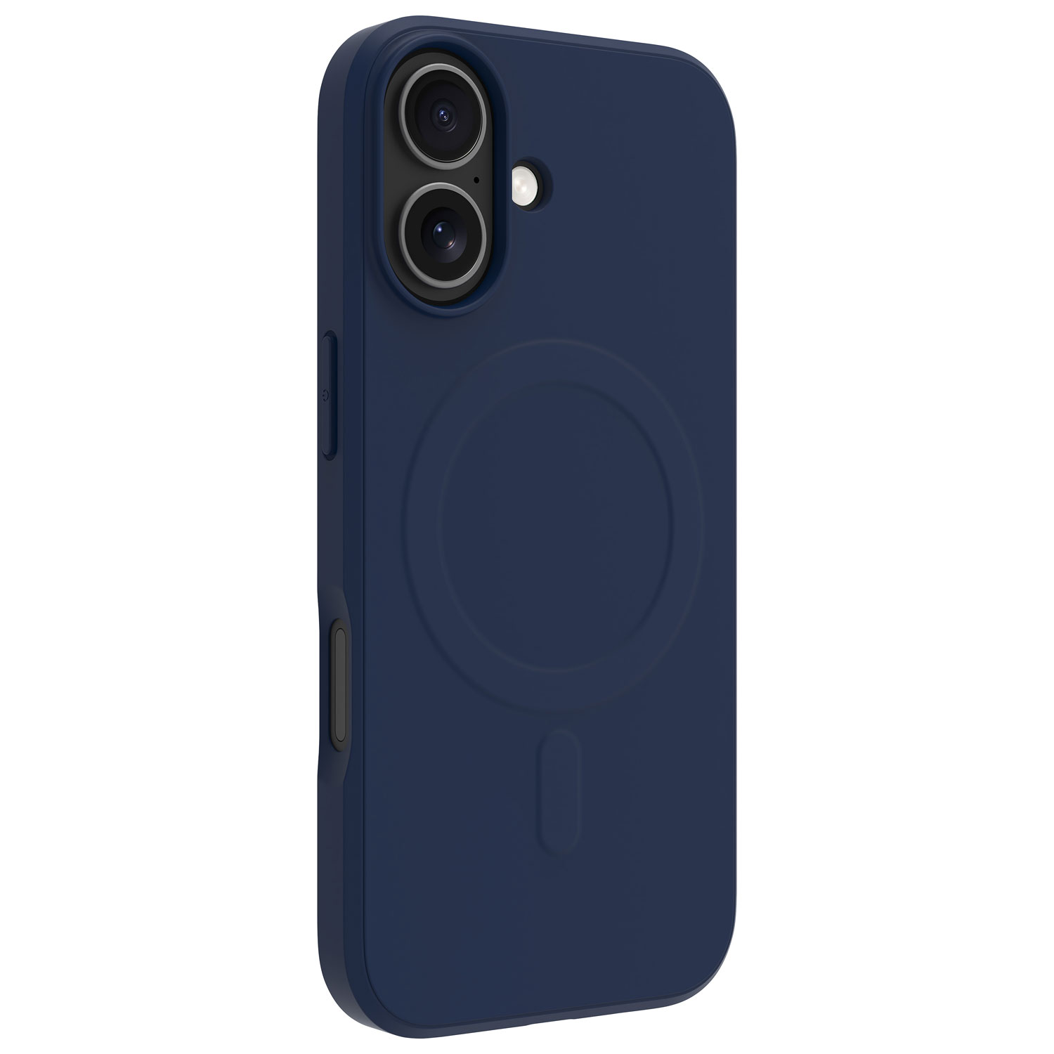 Étui souple ajusté Greenland Pro de Dbramante1928 avec MagSafe pour iPhone 17 - Bleu marine