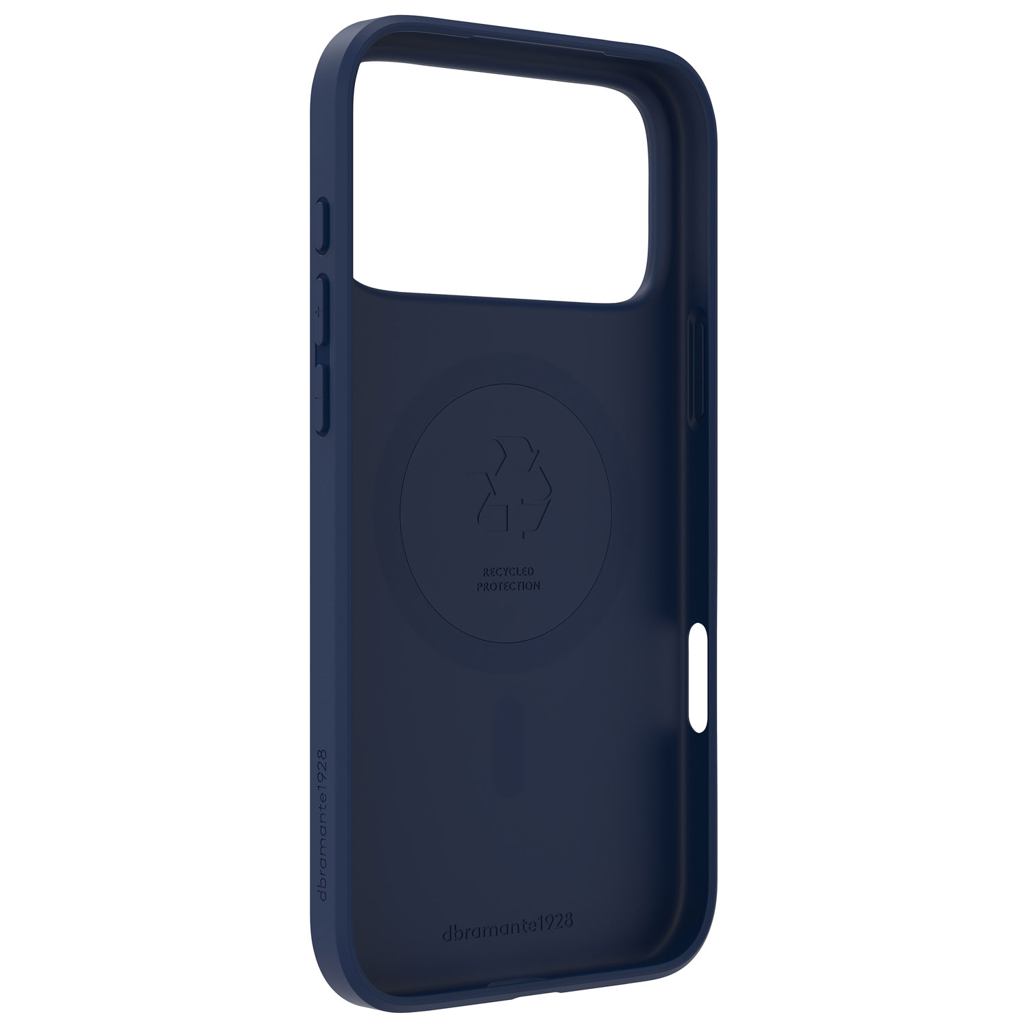 dbramante1928 Greenland Pro Fitted Soft Shell Case with MagSafe for iPhone 17 Pro Max - Navy