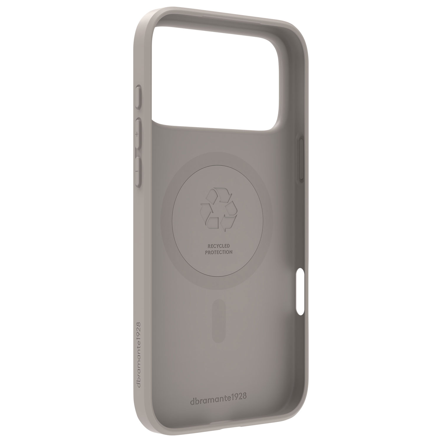 Étui souple ajusté Greenland Pro de Dbramante1928 avec MagSafe pour iPhone 17 Pro Max - Pierre