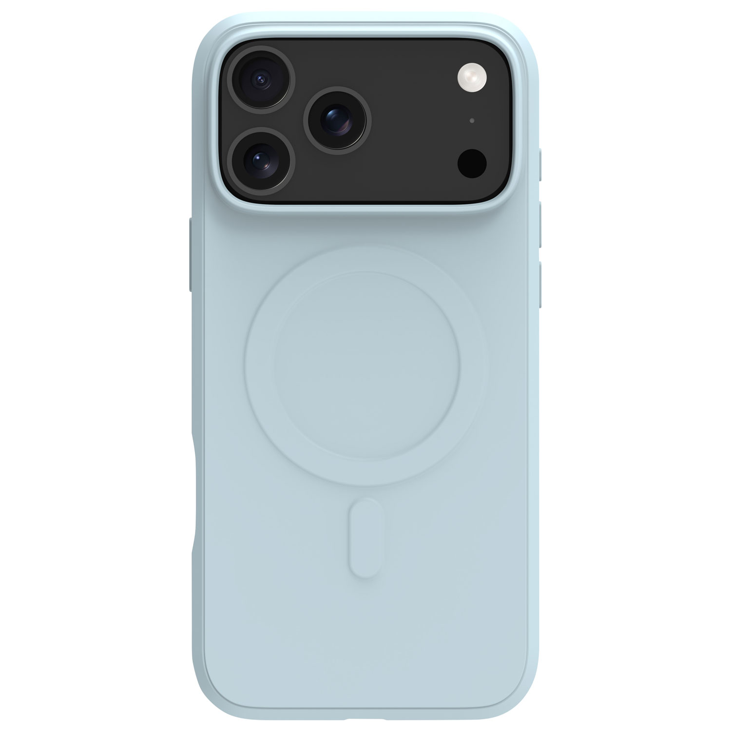 dbramante1928 Greenland Pro Fitted Soft Shell Case with MagSafe for iPhone 17 Pro Max - Ice Blue