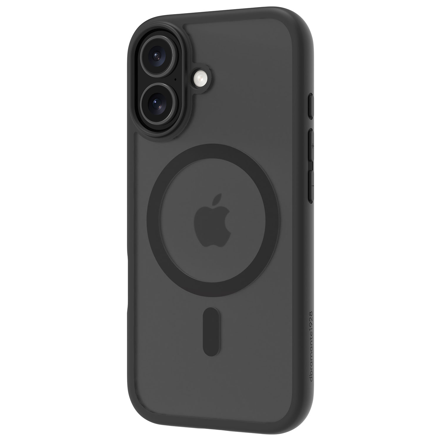 dbramante1928 Grenen Fitted Hard Shell Case with MagSafe for iPhone 17 - Black