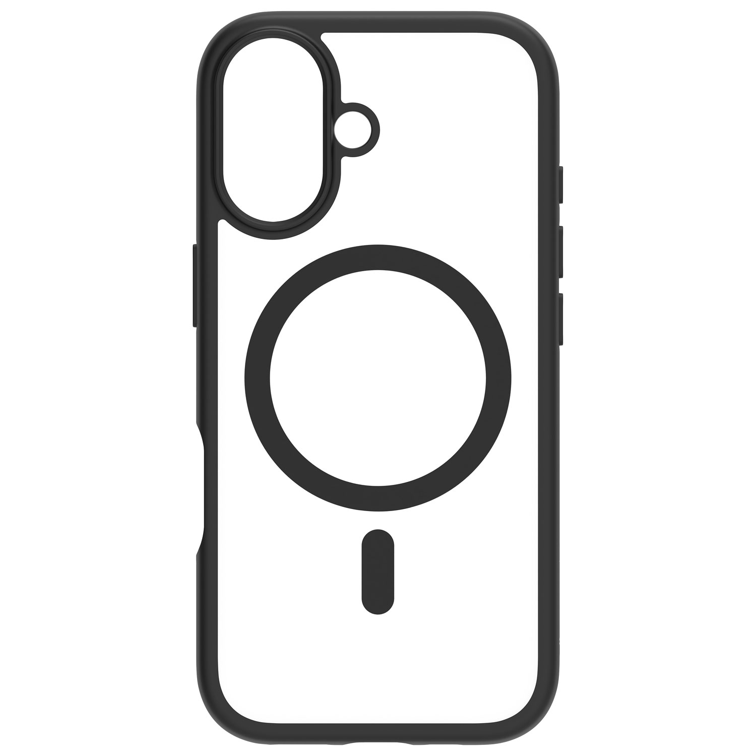 dbramante1928 Grenen Fitted Hard Shell Case with MagSafe for iPhone 17 - Black