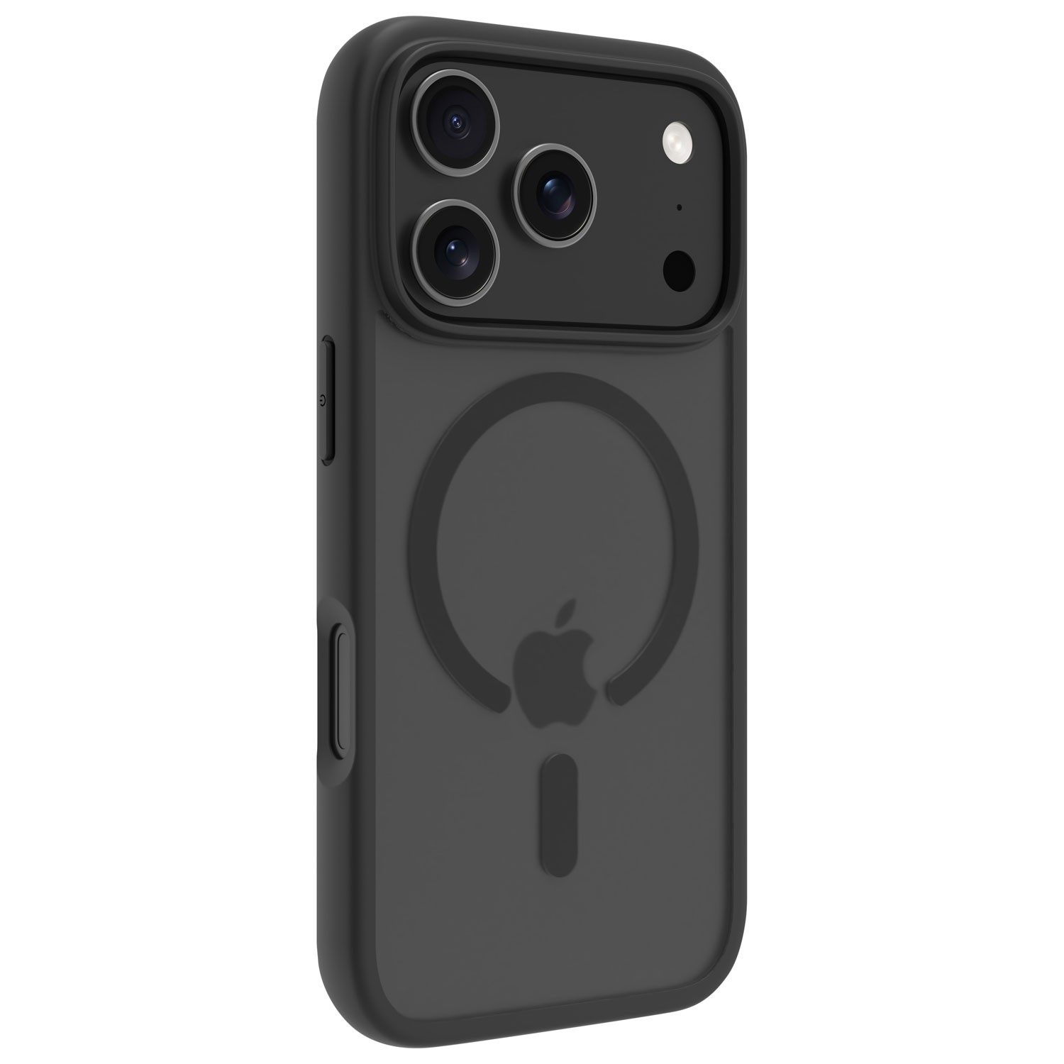 Étui rigide ajusté avec Grenen de Dbramante1928 avec MagSafe pour iPhone 17 Pro - Noir