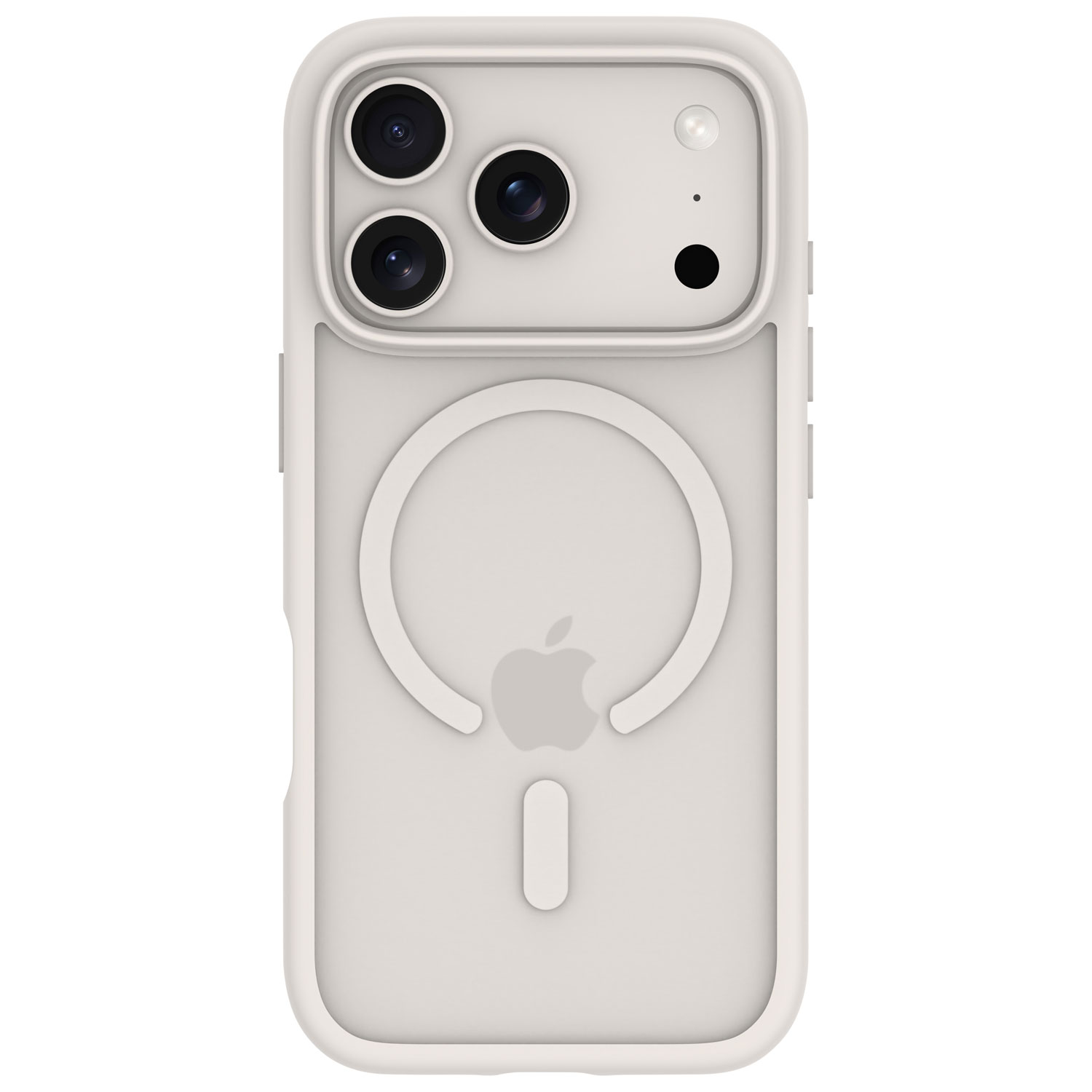 dbramante1928 Grenen Fitted Hard Shell Case with MagSafe for iPhone 17 Pro - White