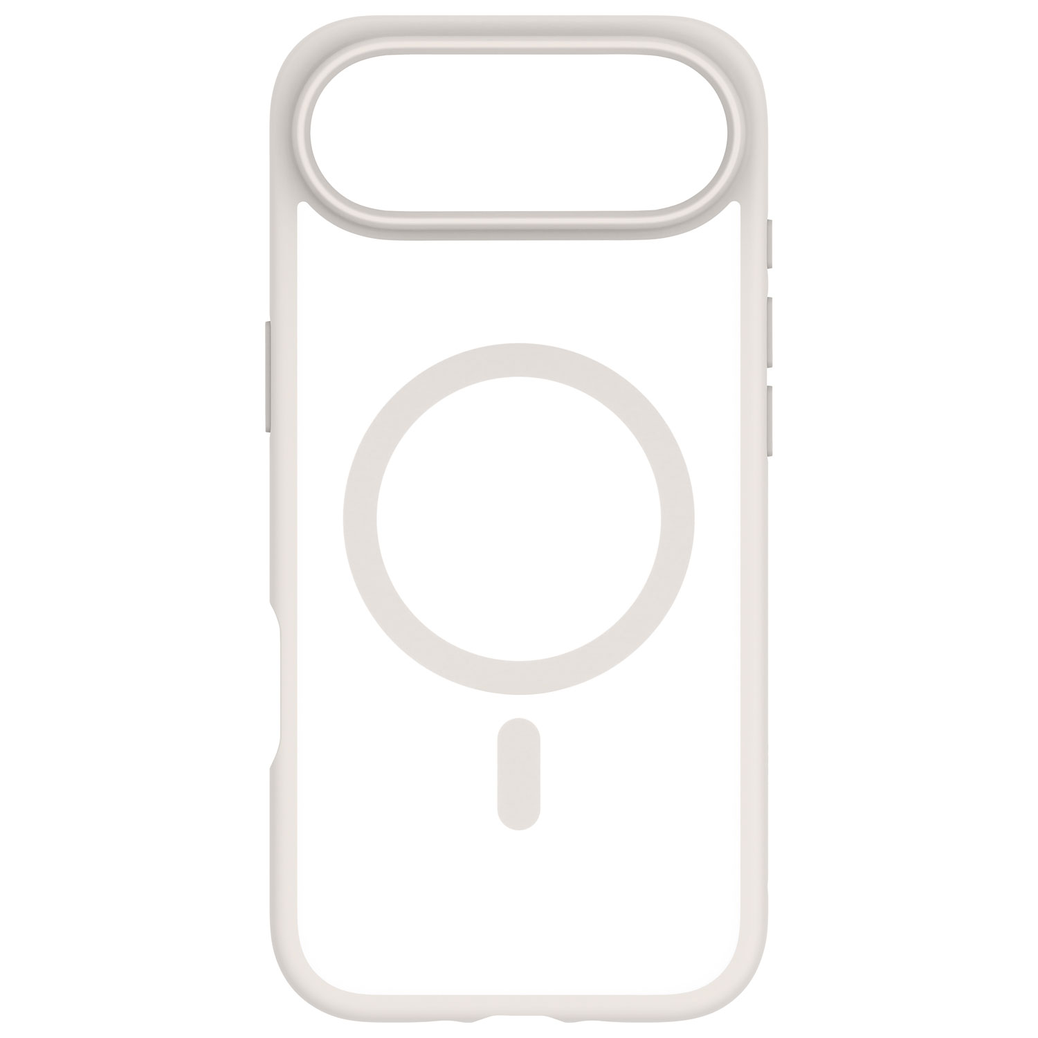 Étui rigide ajusté Grenen de Dbramante1928 avec MagSafe pour iPhone Air - Blanc
