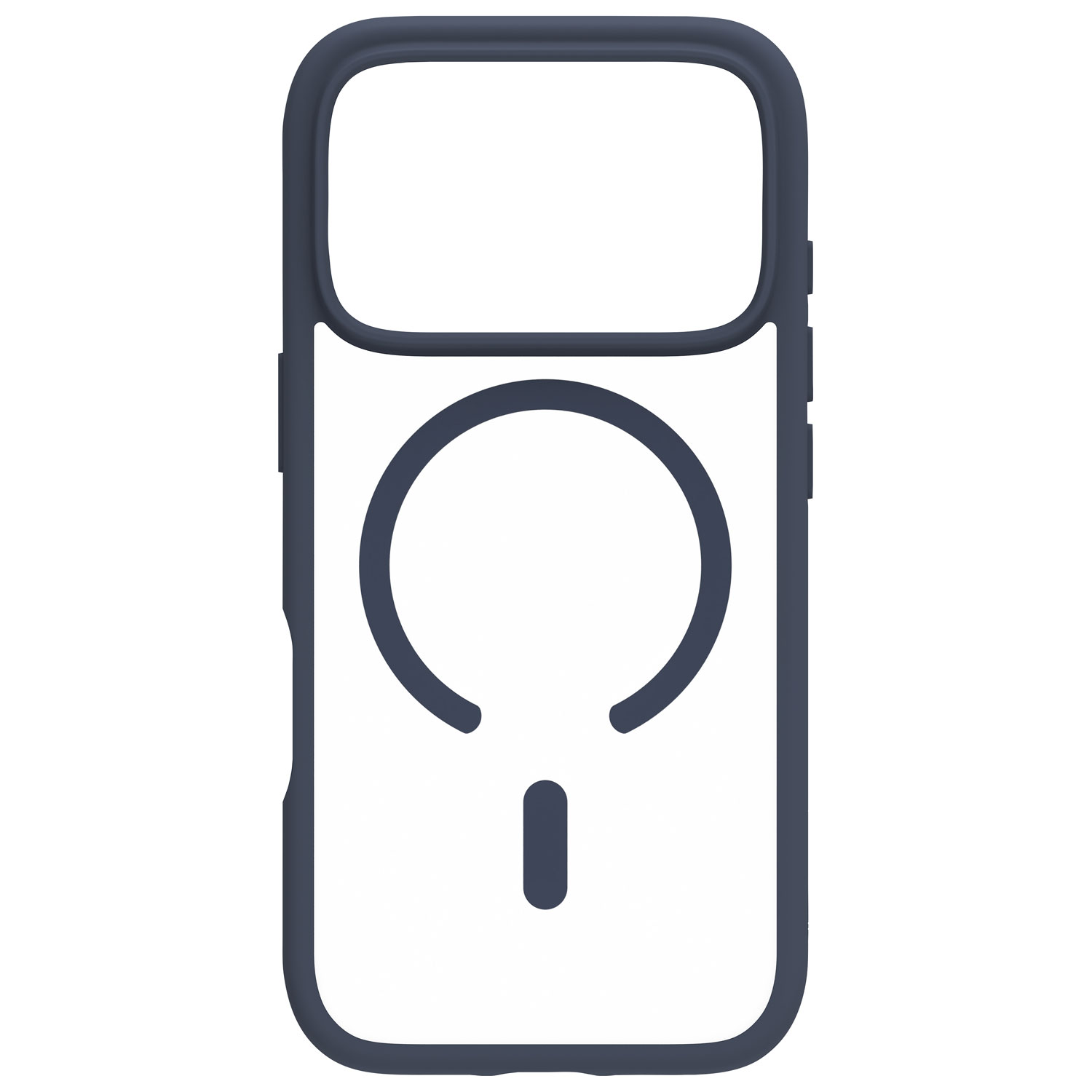 Étui rigide ajusté Grenen de Dbramante1928 avec MagSafe pour iPhone 17 Pro - Bleu marine