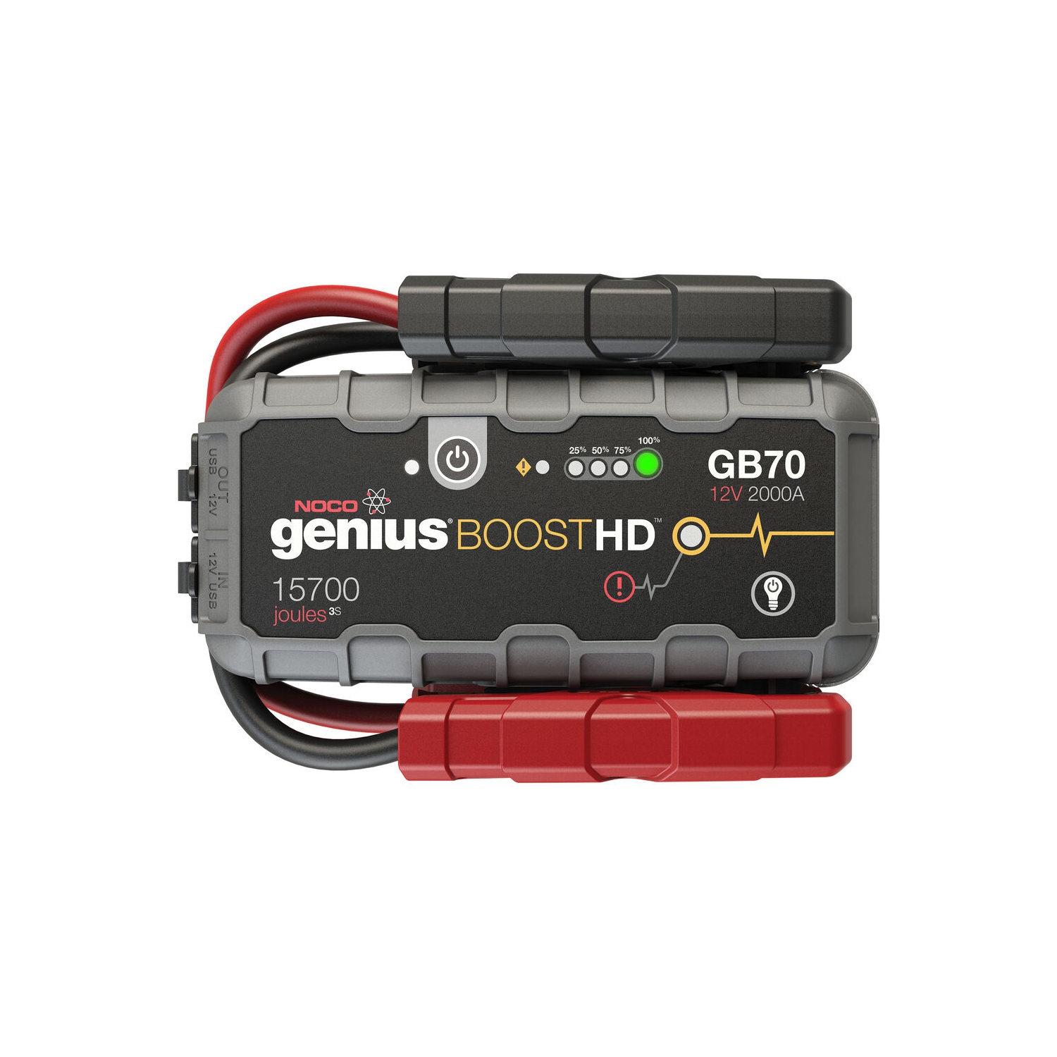 NOCO Boost HD GB70 2000A UltraSafe Car Battery Jump Starter, 12V