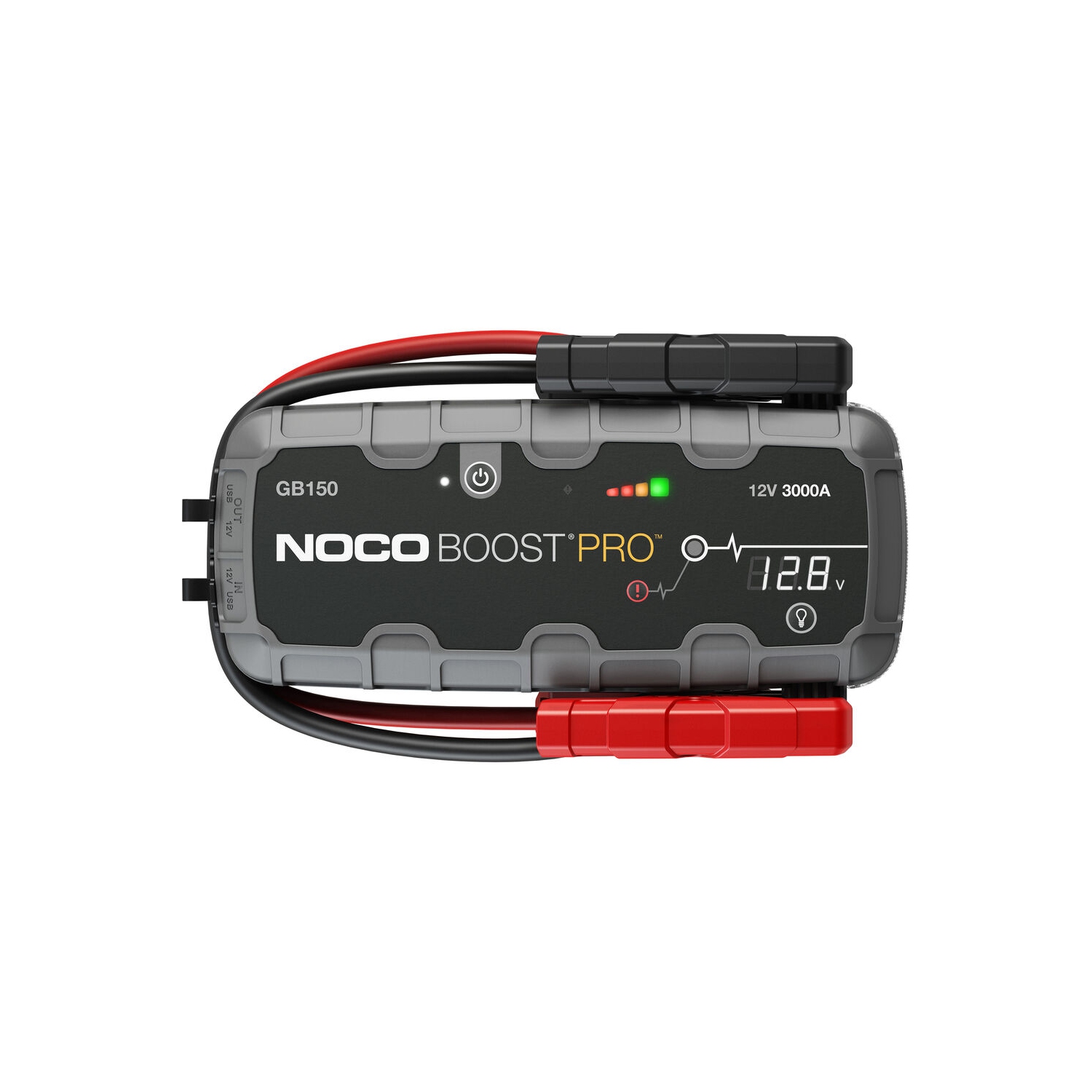 NOCO Boost Pro GB150 3000A UltraSafe Car Battery Jump Starter, 12V Battery Pack, Battery Booster, Jump Box, Portable Charger and Jumper Cables for