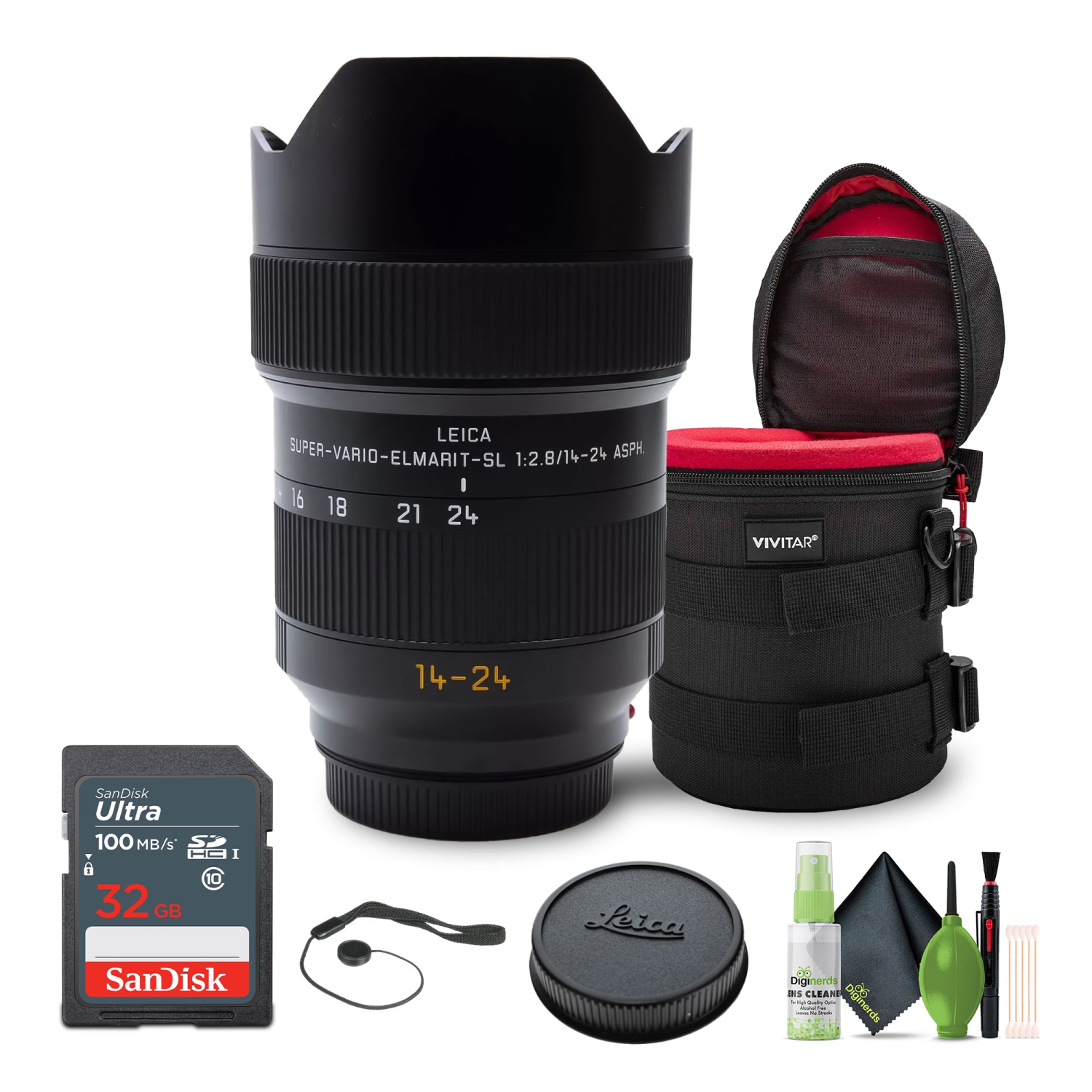 Leica Super-Vario-Elmarit-SL 14-24mm f/2.8 ASPH. Lens + Bundle