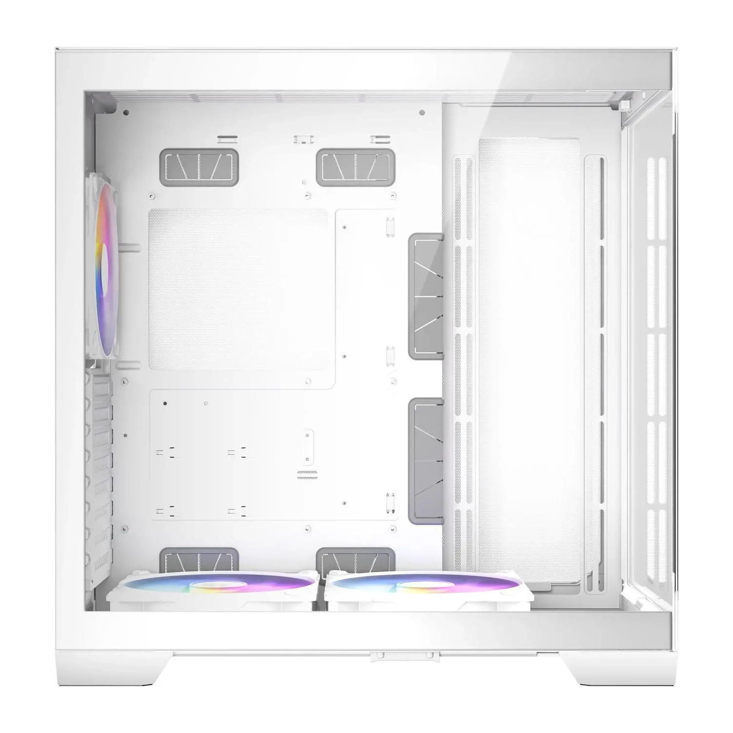 Antec C8 ARGB, 2X TQR 160mm & 1x TQ 140mm ARGB PWM Fans, Dual-Chamber Layout, Type-C, 360mm Radiator Support, Seamless TG Front & Side Panels, RTX 40