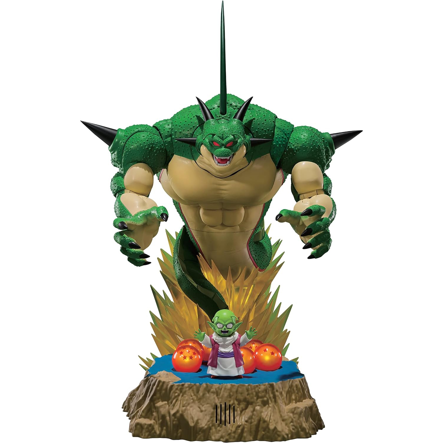 Dragonball Z 6 Inch Scale Action Figure S.H. Figuarts - Porunga & Dende Luminous Dragon Ball Set