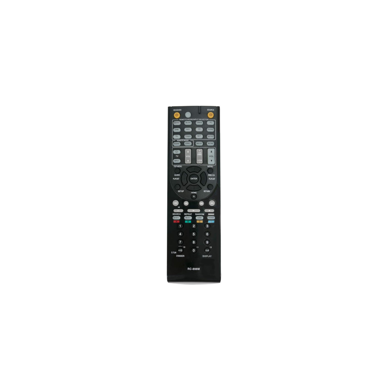 Refurbished (Good) Onkyo TX-NR646 AV Receiver Remote Control RC-898M
