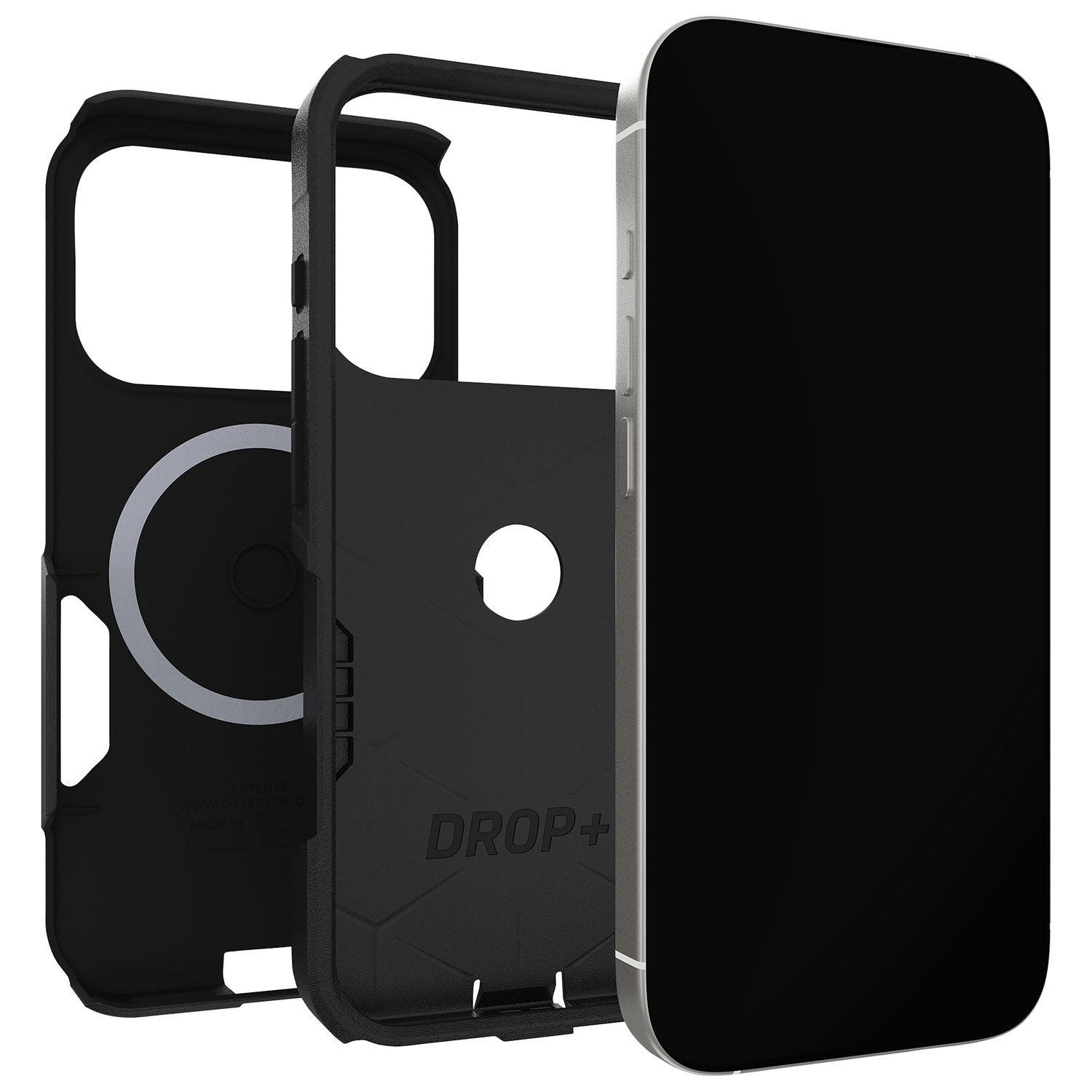 OtterBox Commuter Fitted Hard Shell Case for iPhone 17 Pro - Black
