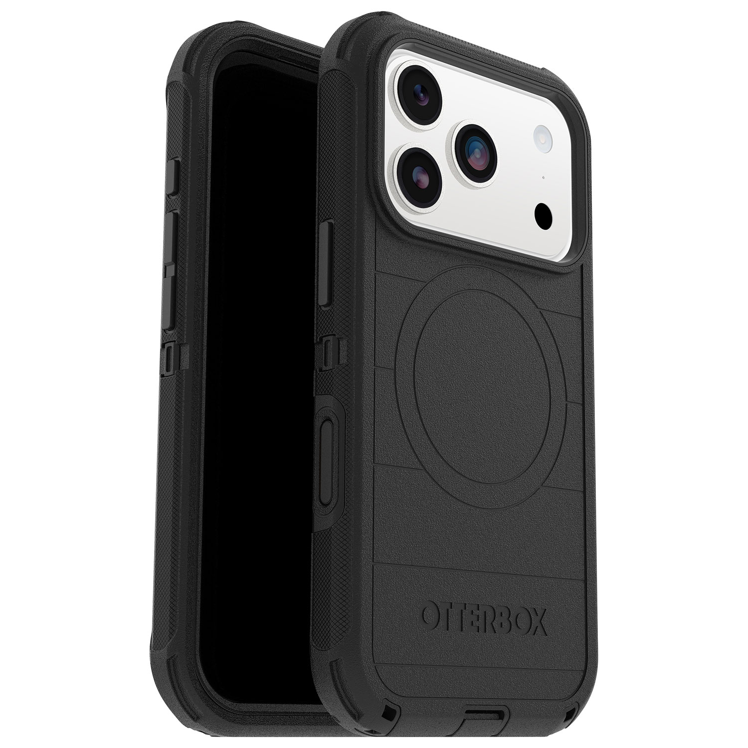 Étui rigide ajusté Defender Pro Series d'OtterBox pour iPhone 17 Pro - Noir