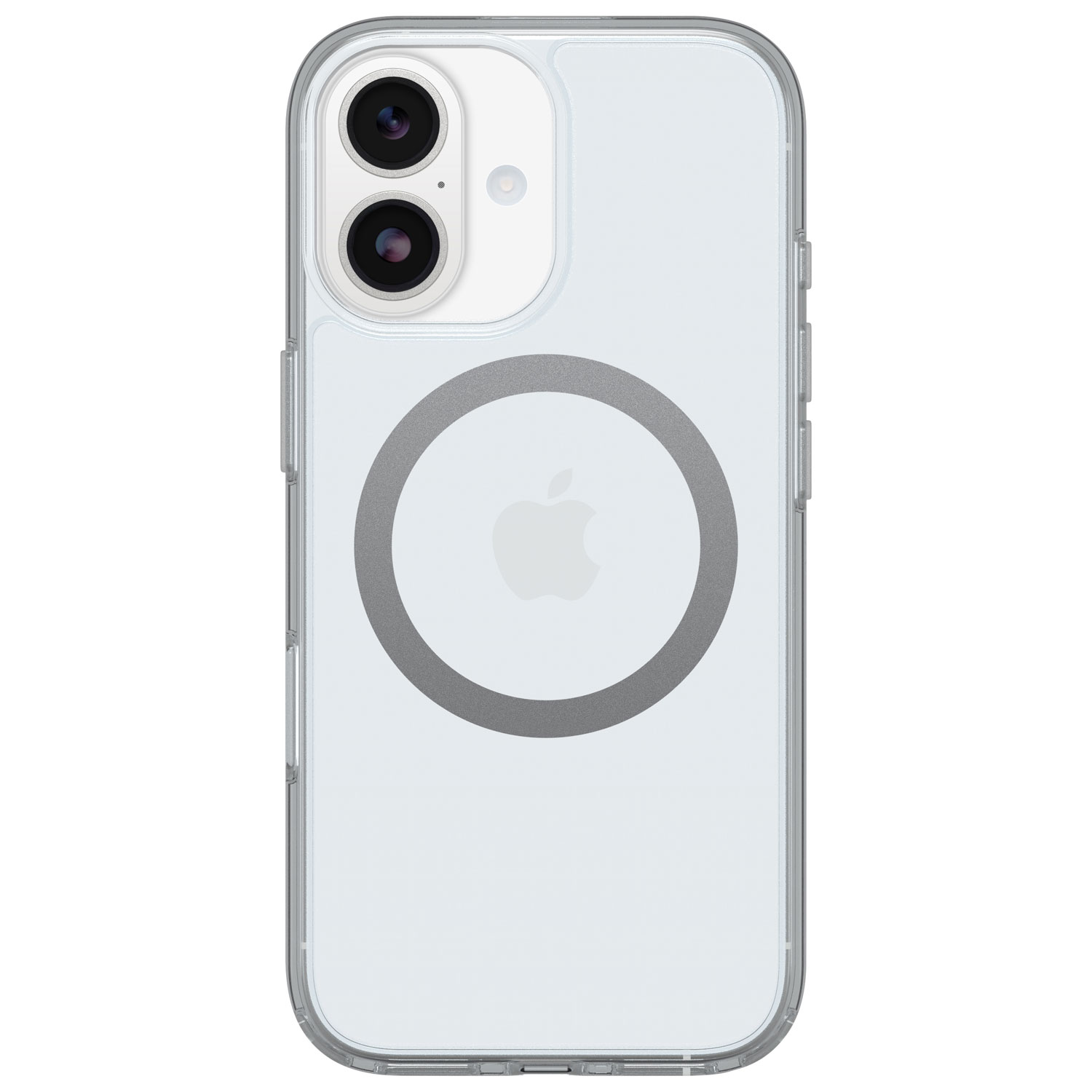 Étui rigide ajusté Symmetry+ d'OtterBox avec MagSafe pour iPhone 17 - Transparent