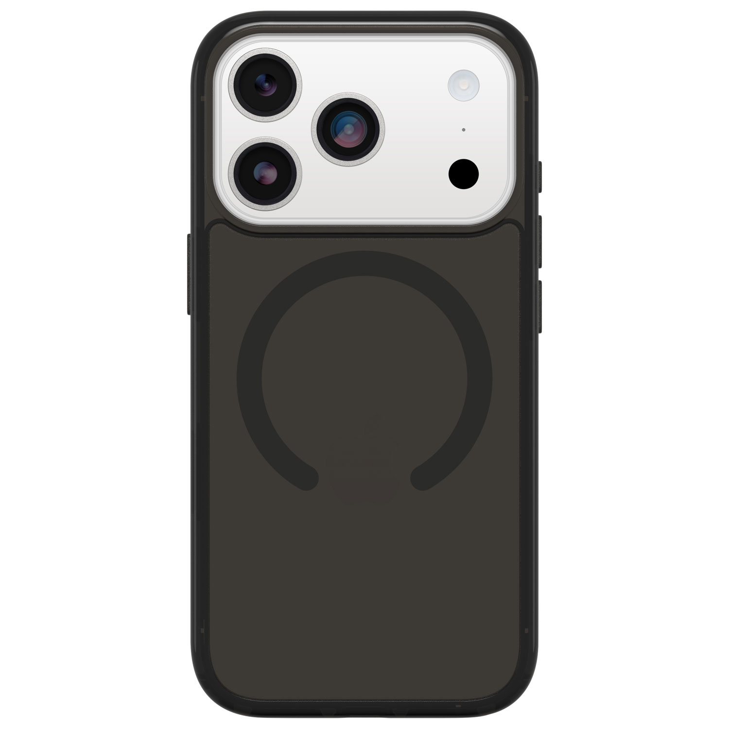 Étui rigide ajusté Symmetry+ d'OtterBox avec MagSafe pour iPhone 17 Pro - Noir