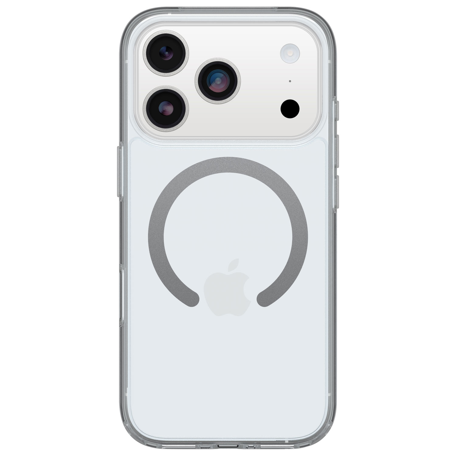 Étui rigide ajusté Symmetry d'OtterBox avec MagSafe pour iPhone 17 Pro - Transparent