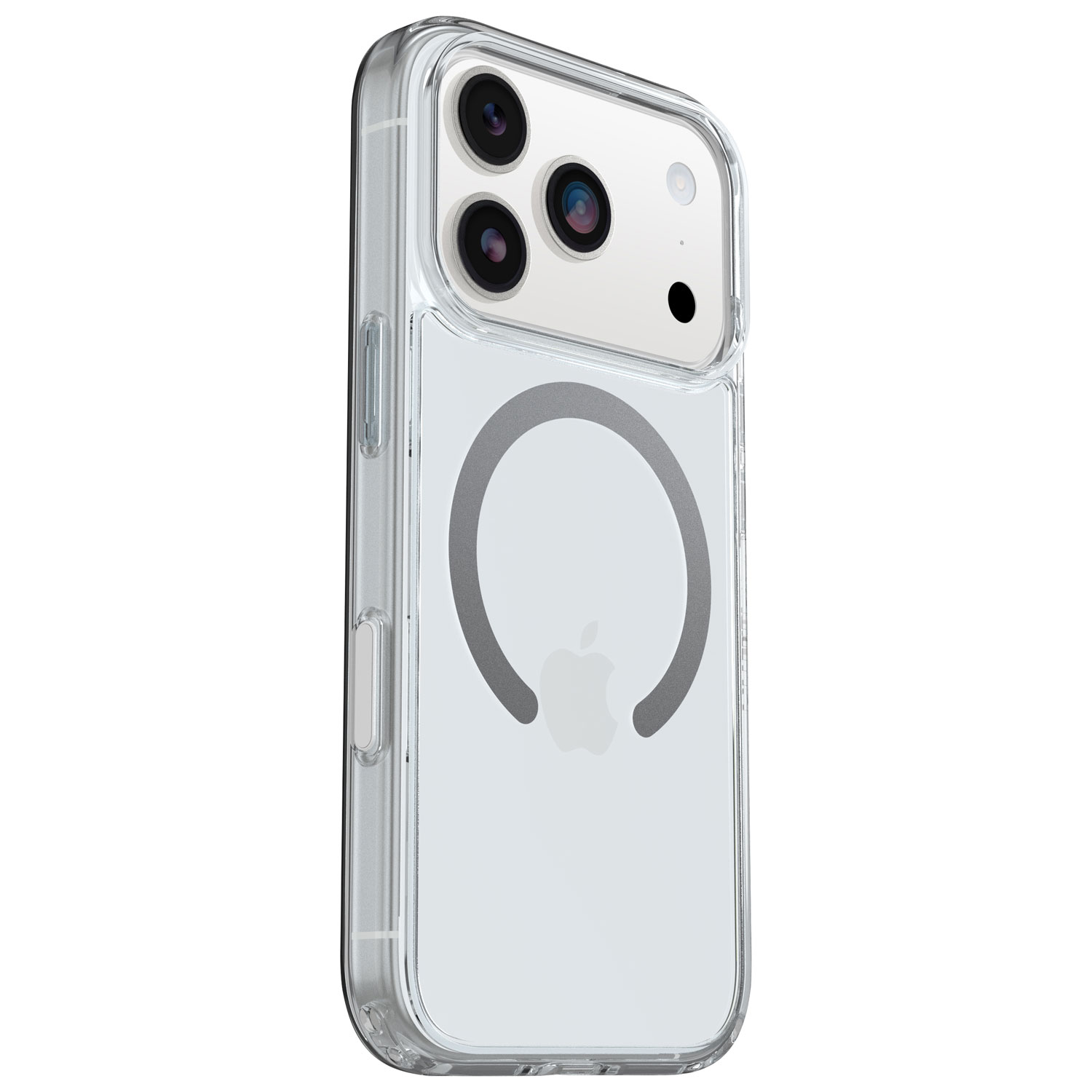 Étui rigide ajusté Symmetry d'OtterBox avec MagSafe pour iPhone 17 Pro - Transparent