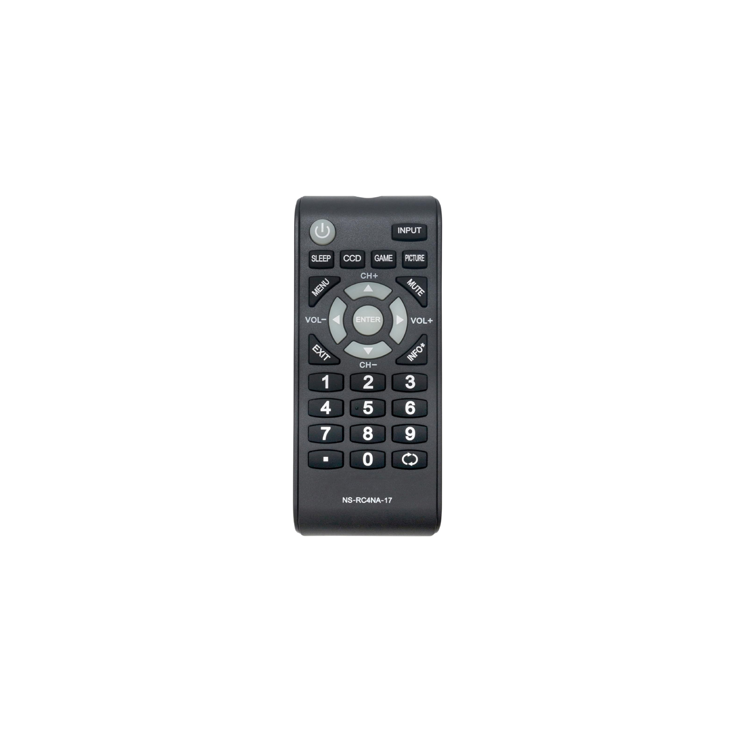 Refurbished (Good) Insignia TV Remote NS-RC4NA-17