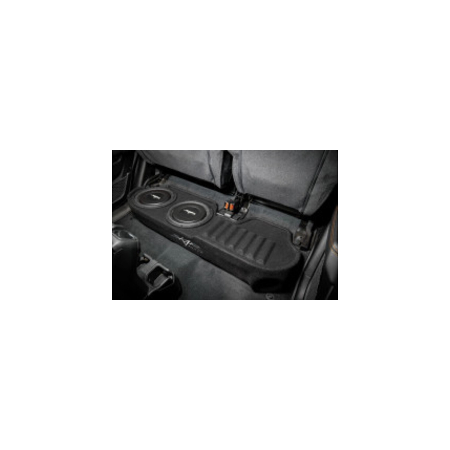 Enceinte à évent double pour haut-parleur d'extrêmes graves de 12&nbsp;po de Skar Audio pour camions Jeep Gladiator de 2019-2025