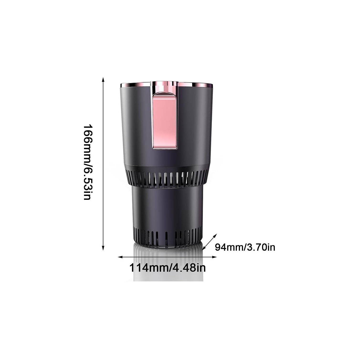 2 in 1 Car Cup Insulation Cooler Smart Car Cup Holder Car Cooling Heating Cup Holder Car Glass Cup Holder Practical Car Refrigerator Cooler