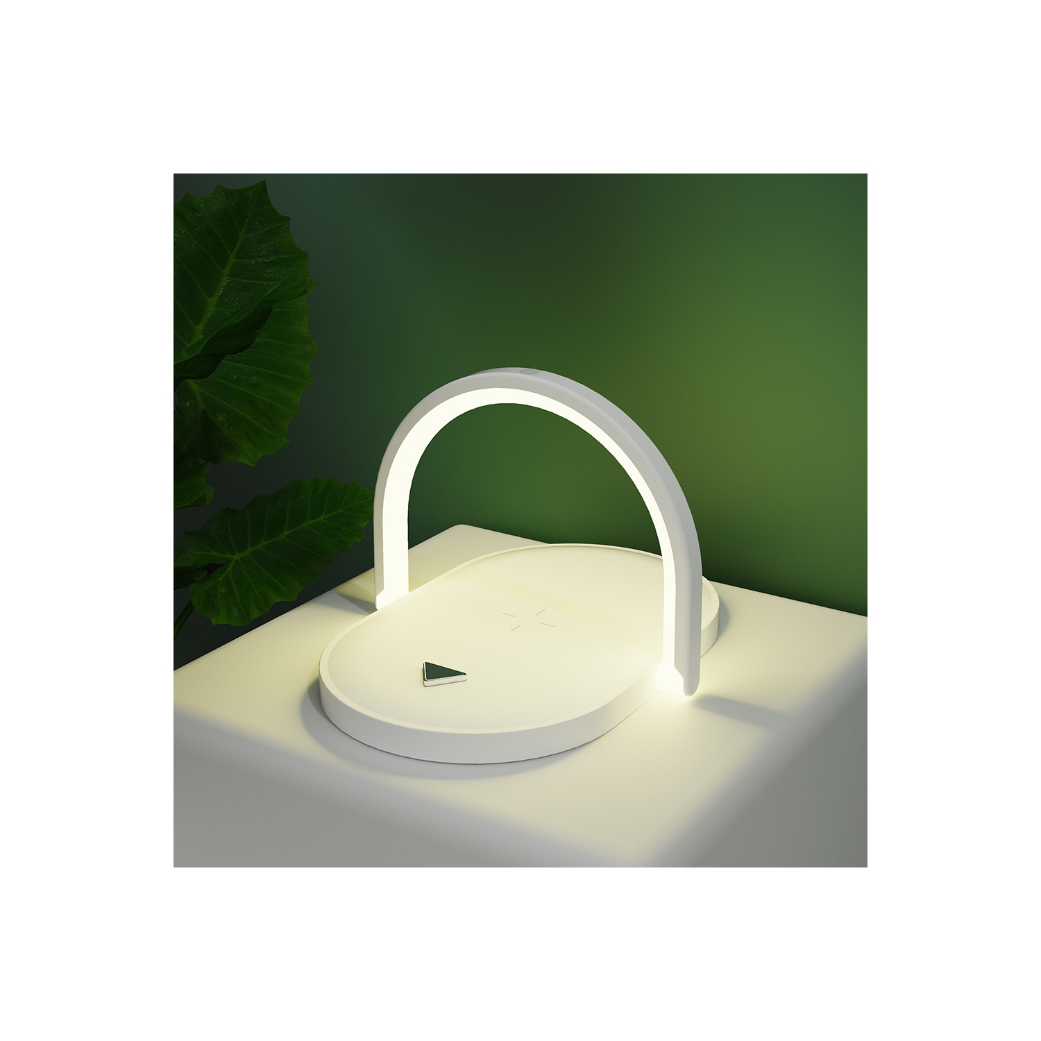 Chargeur sans fil pliable de 15 W, plein de technologies! Lampe de bureau + chargeur + support, veilleuse pliable trois-en-un, chargement sans