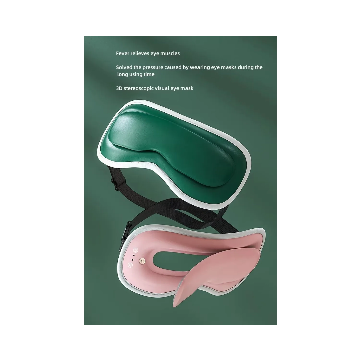 Appareil de massage pour les yeux Window Vision de 3D pour soulager la fatigue oculaire Massage intelligent compresse chaude et froide Masque pour