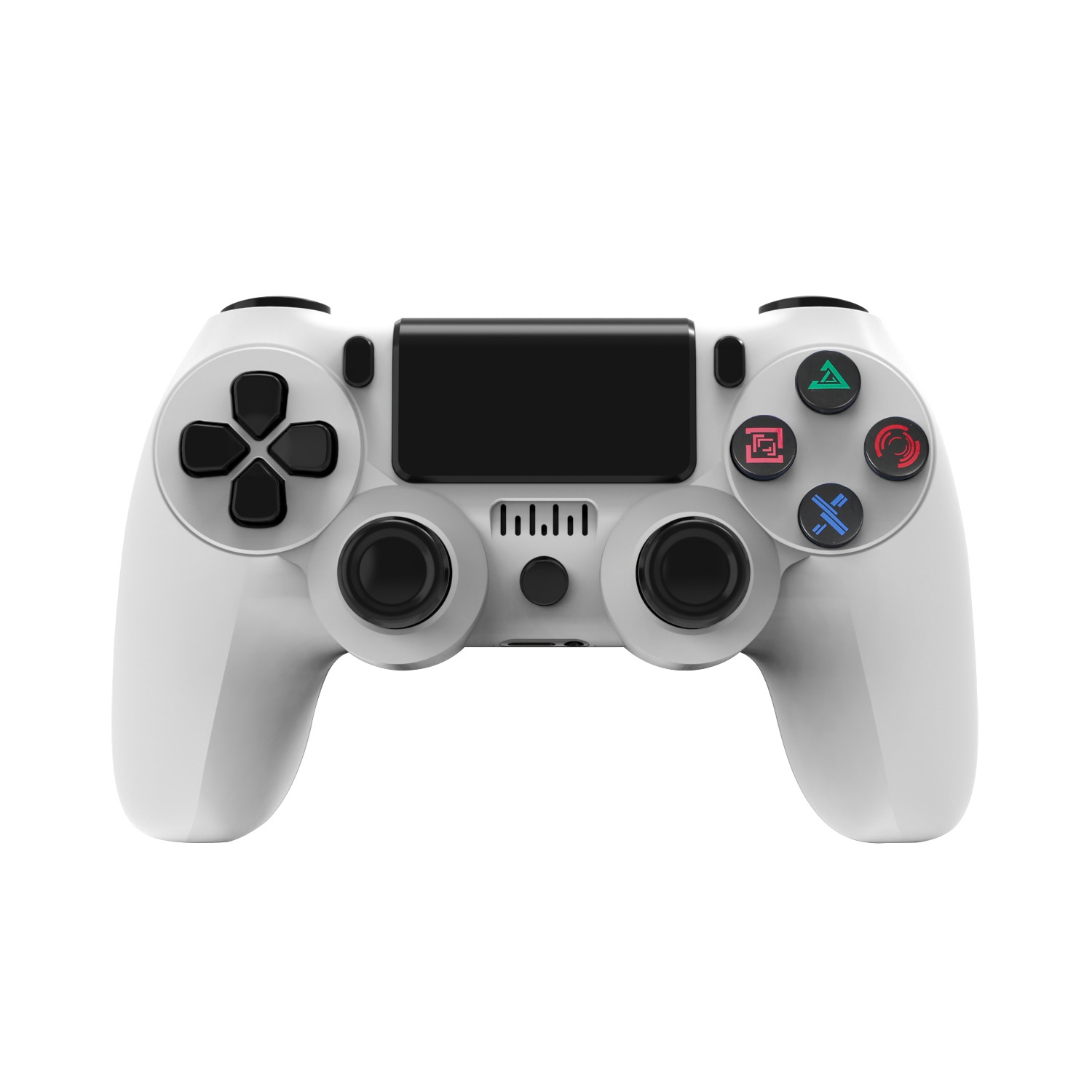 Convient à la manette sans fil Bluetooth PS4, à la manette 4ᵉ génération avec barre lumineuse, à la manette de jeu sans fil Dual Shock pour PS4 -