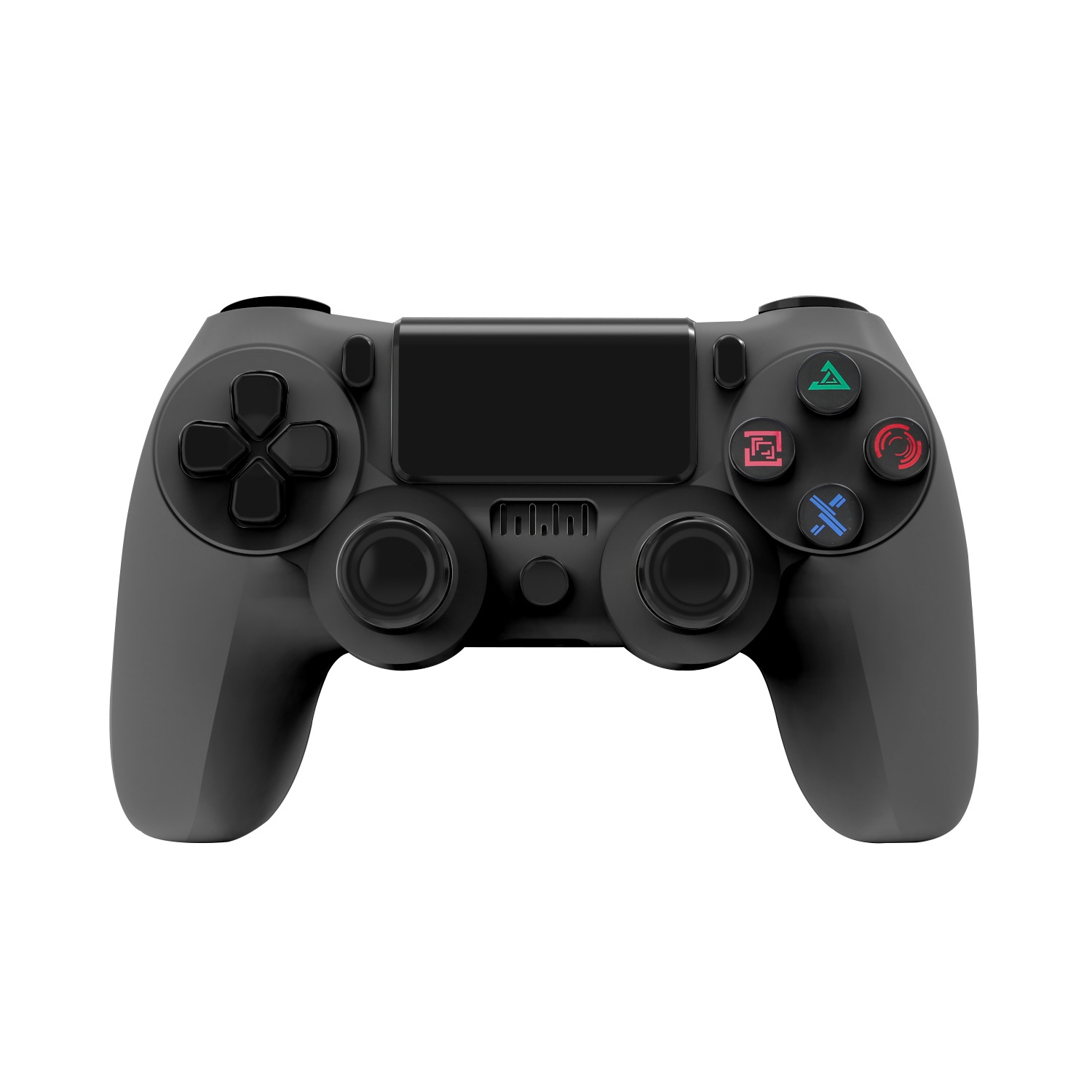 Convient à la manette sans fil Bluetooth PS4, à la manette 4ᵉ génération avec barre lumineuse, à la manette de jeu sans fil Dual Shock pour PS4 - noir