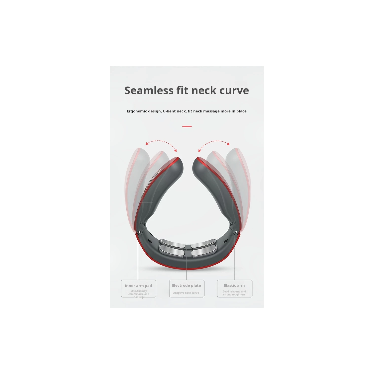 Neck protector household cervical massager neck massager hot compress neck massager-820 white