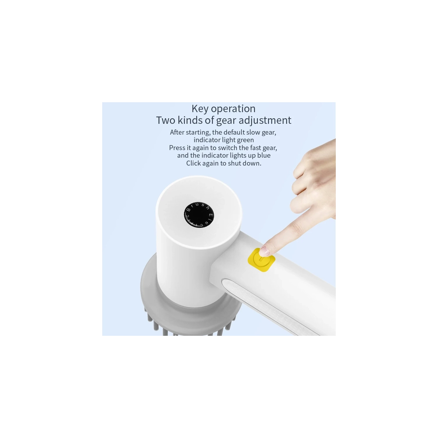 Handheld Electric Cleaning Brush, Household Toilet Cleaning Artifact Kitchen Cleaning Brush Multi-function Dishwasher Cleaner USB Handheld Bathtub