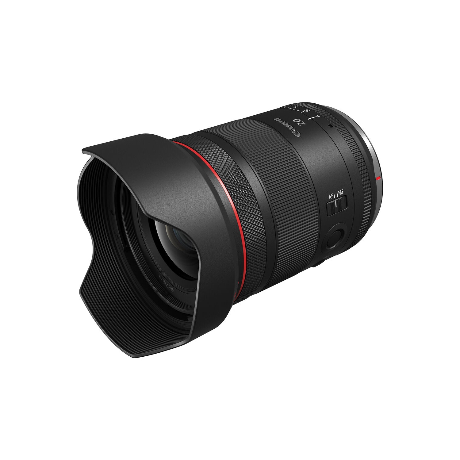 Objectif RF 20&nbsp;mm f/1,4&nbsp;L de Canon | Objectif plein format ultra grand-angle à focale fixe, étanche - Ensemble