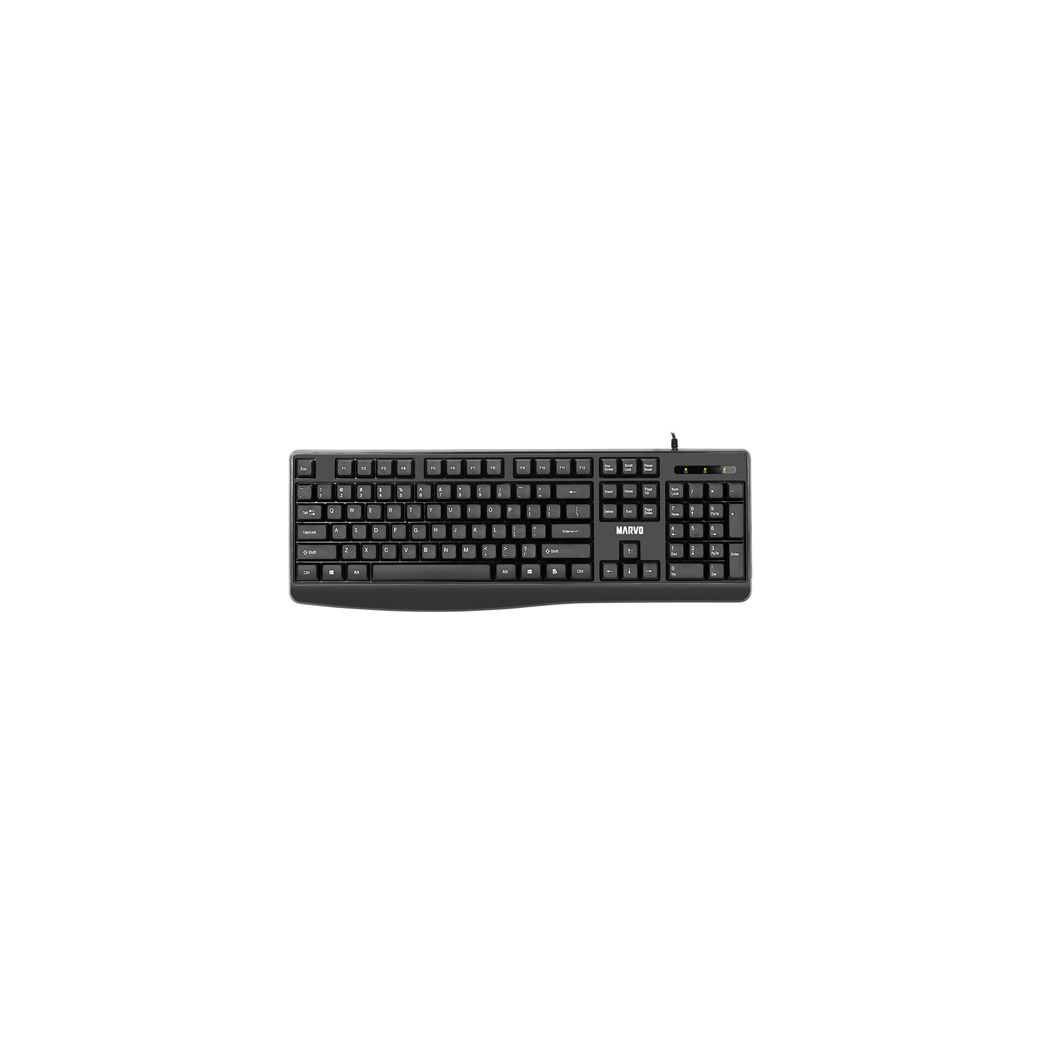 Marvo Office CM009 Wired Keyboard and Mouse Combo_Black