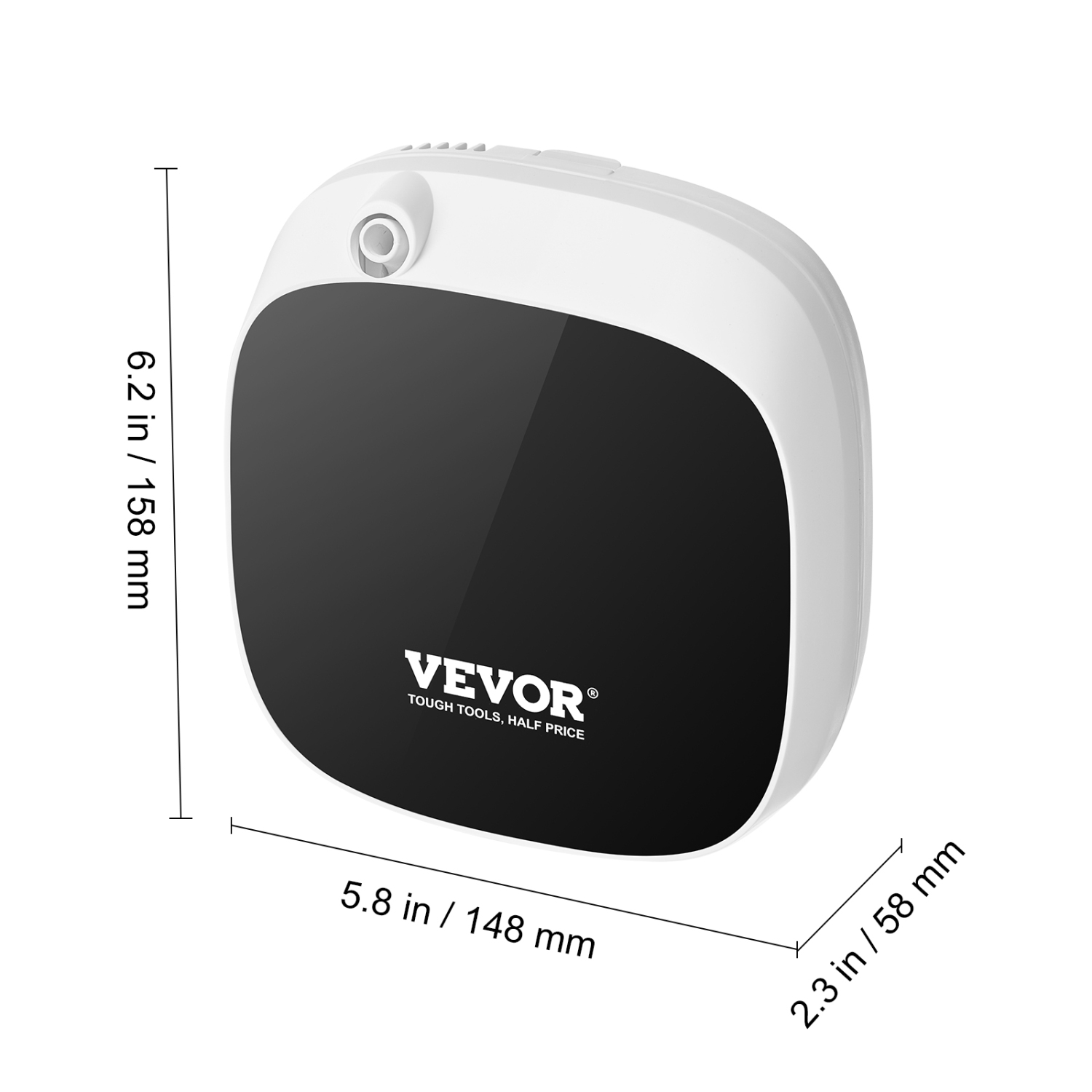 VEVOR 100ml Scent Air Machine, Bluetooth Smart Essential Oil Diffuser, 1000sq. ft Waterless Diffuser with Cold Air Technology, Aromatherapy Diffuser
