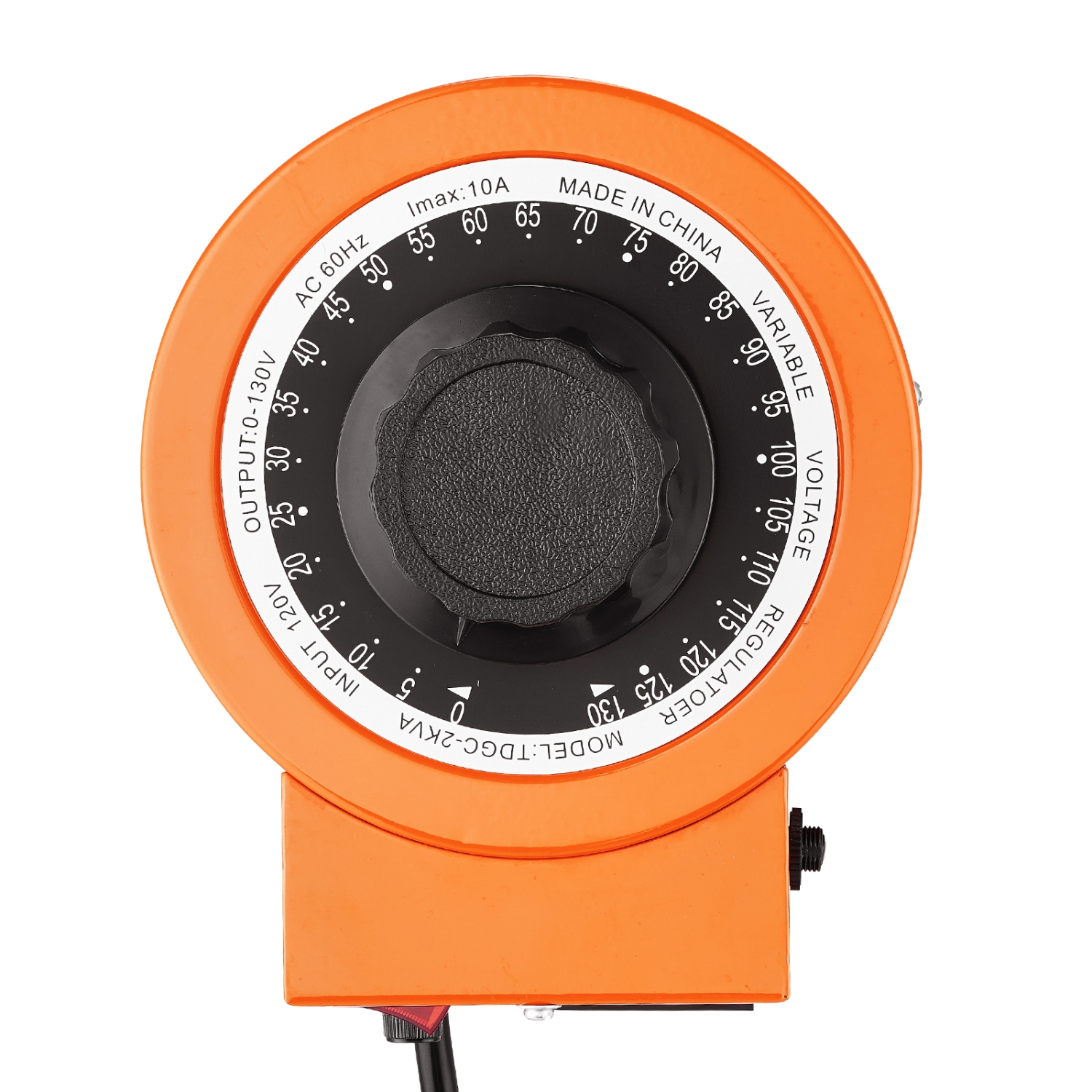 VEVOR 2000VA Auto Variable Voltage Transformer, 15.3 Amp, 110V Input 0-130V Output AC Voltage Regulator, with LCD Display 4 Extra Fuses Thermal