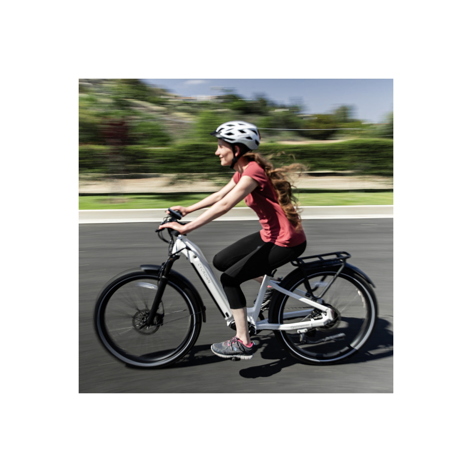 Cycrown Dremax Commuter E-Bike - Blue