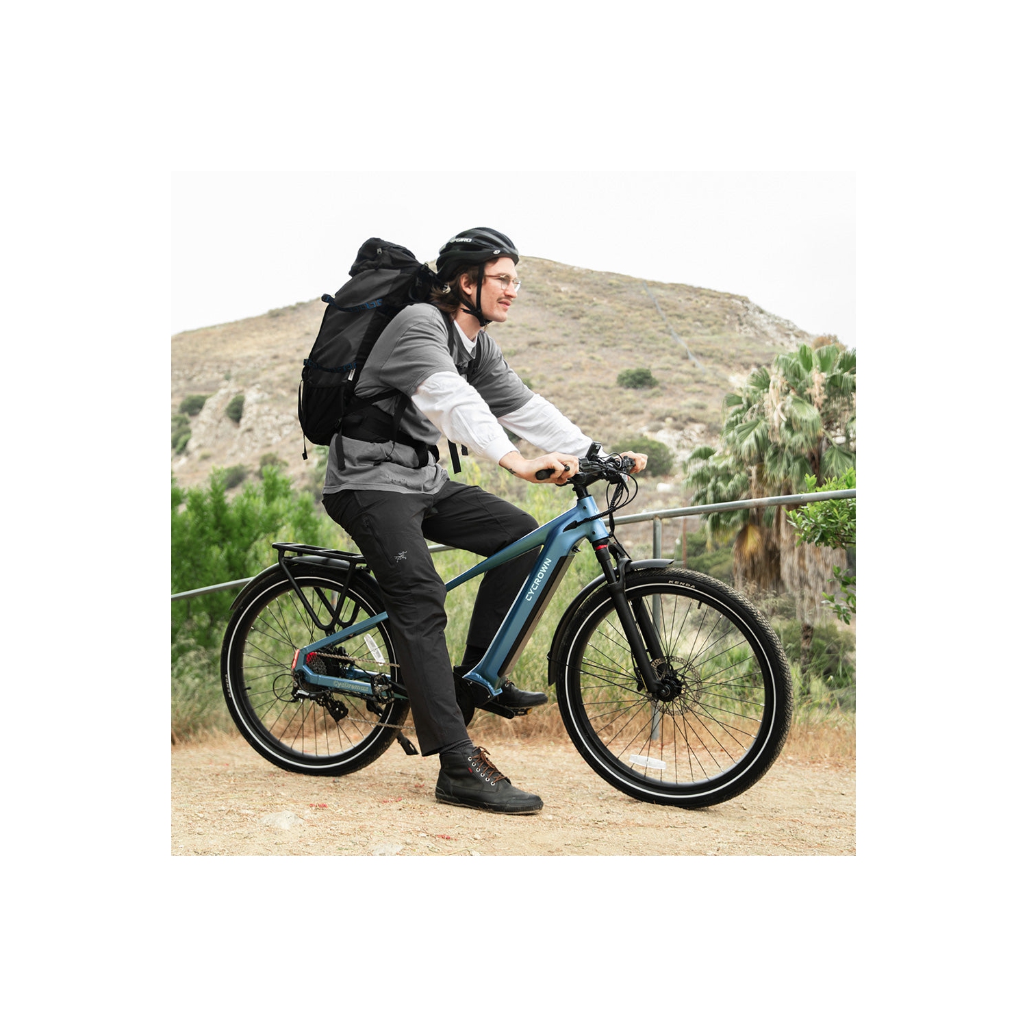 Cycrown Dremax Commuter E-Bike - Blue