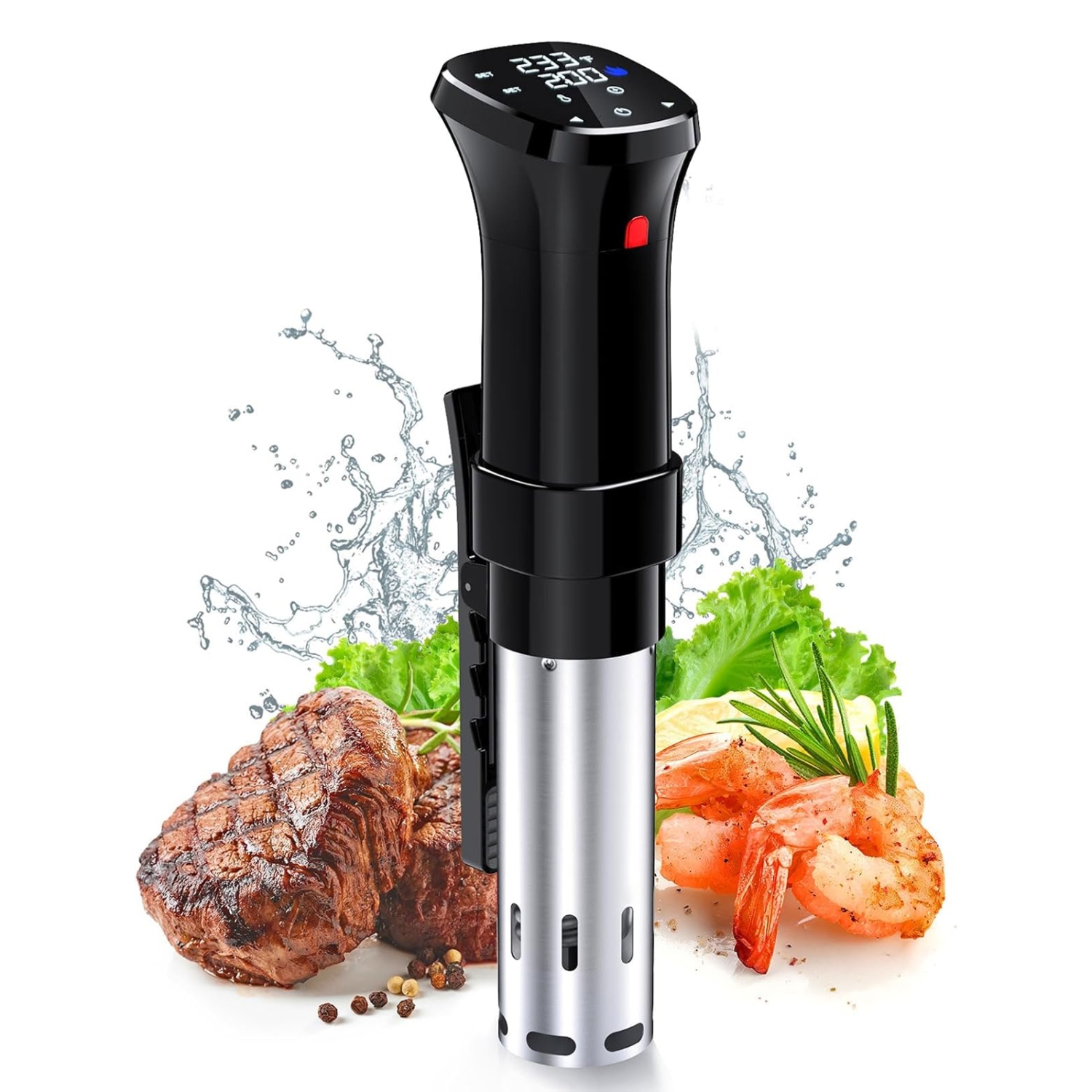 Appareil de cuisson sous vide, cuiseur moléculaire intelligent à écran numérique de 1100&nbsp;W pour steak et plus encore