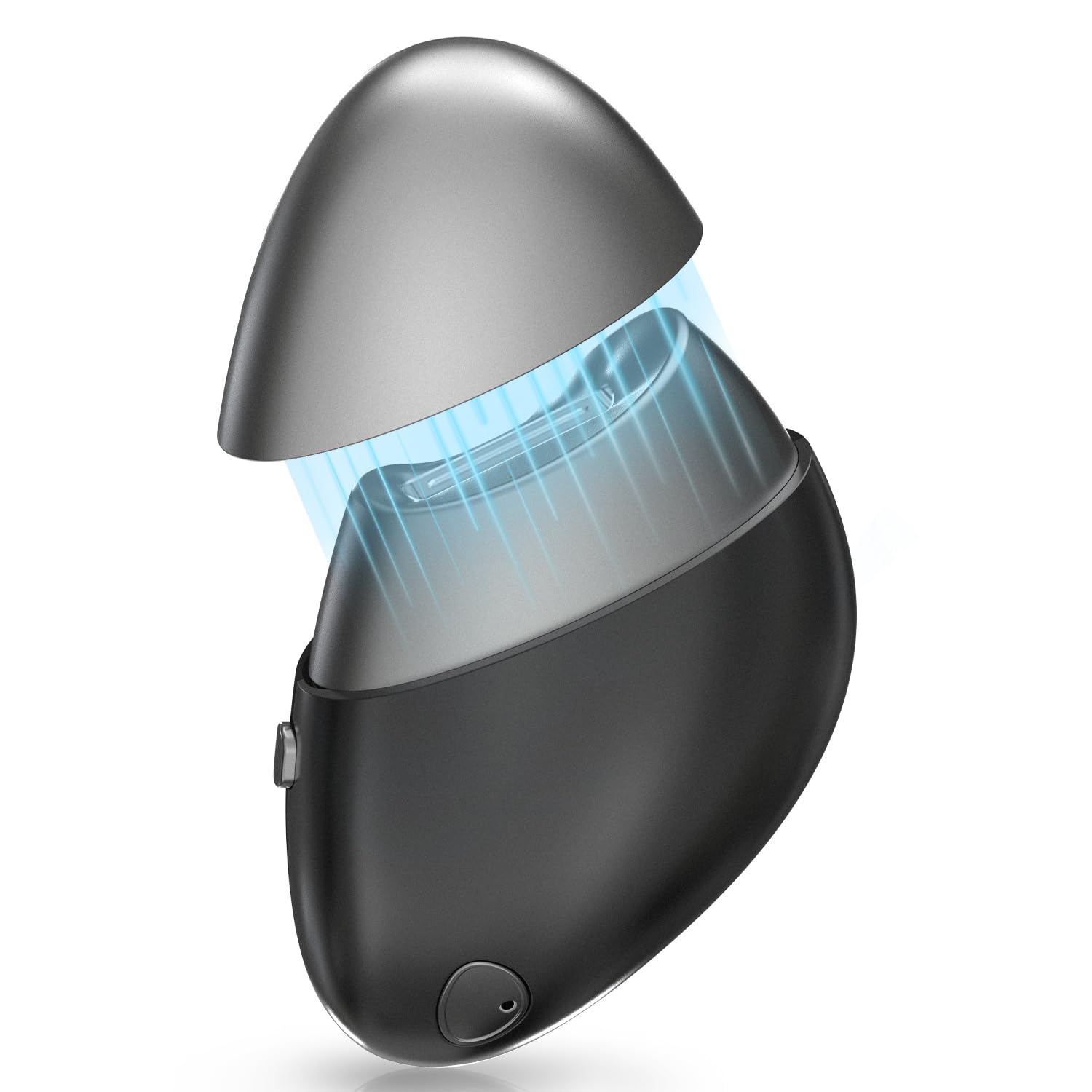 Coupe-ongles électrique, coupe-ongles à bout avec rangement pour ongles, lime à ongles électrique rechargeable à 2 vitesses pour ongles d'orteils