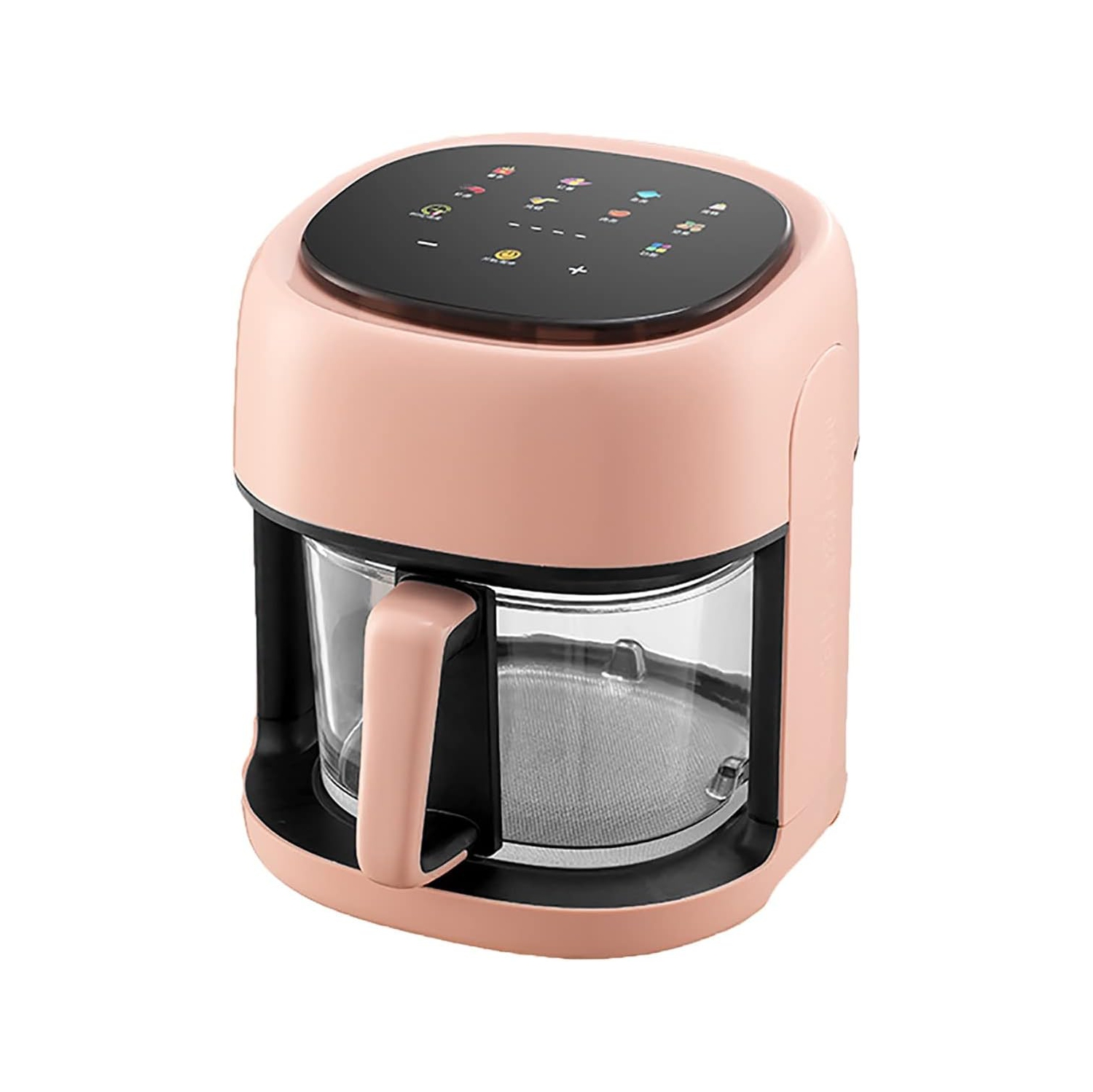 1350W high-power air fryer 4.5L home use oil-free healthy frying multifunctional electric fryer - pink
