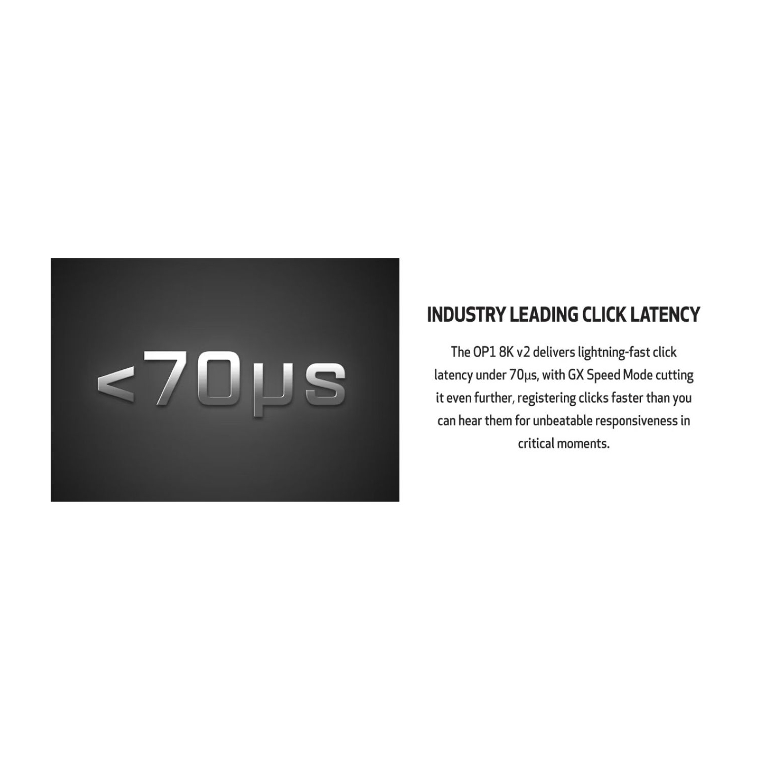 End Game Gear OP1 8K v2 Wired Optical Gaming Mouse - Lightweight 49.5g, 30000 DPI, Dark Frost