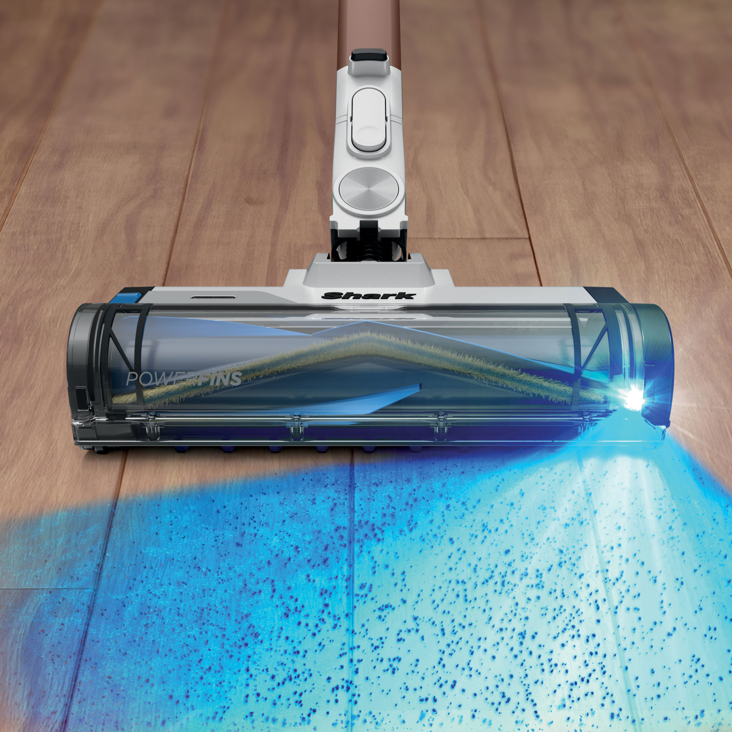 Aspirateur-balai sans fil PowerPro Flex Reveal de Shark - Blanc/Moka