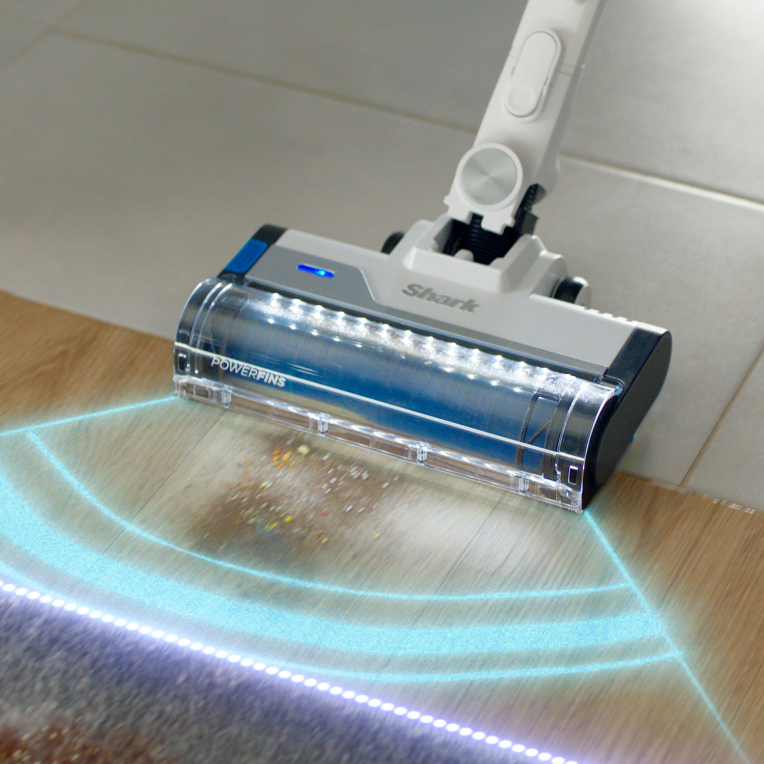 Aspirateur-balai sans fil PowerPro Flex Reveal de Shark - Blanc/Moka